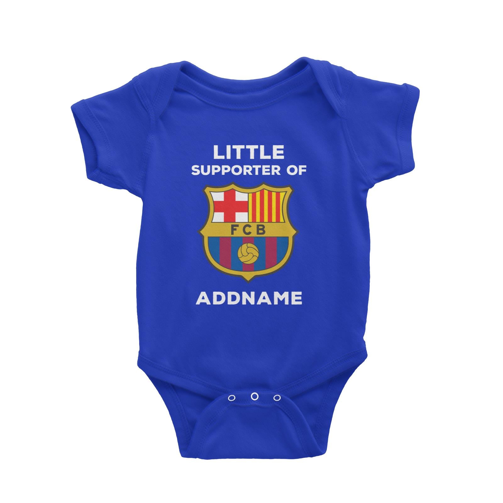 FC Barcelona Little Supporter Personalizable with Name Baby Romper
