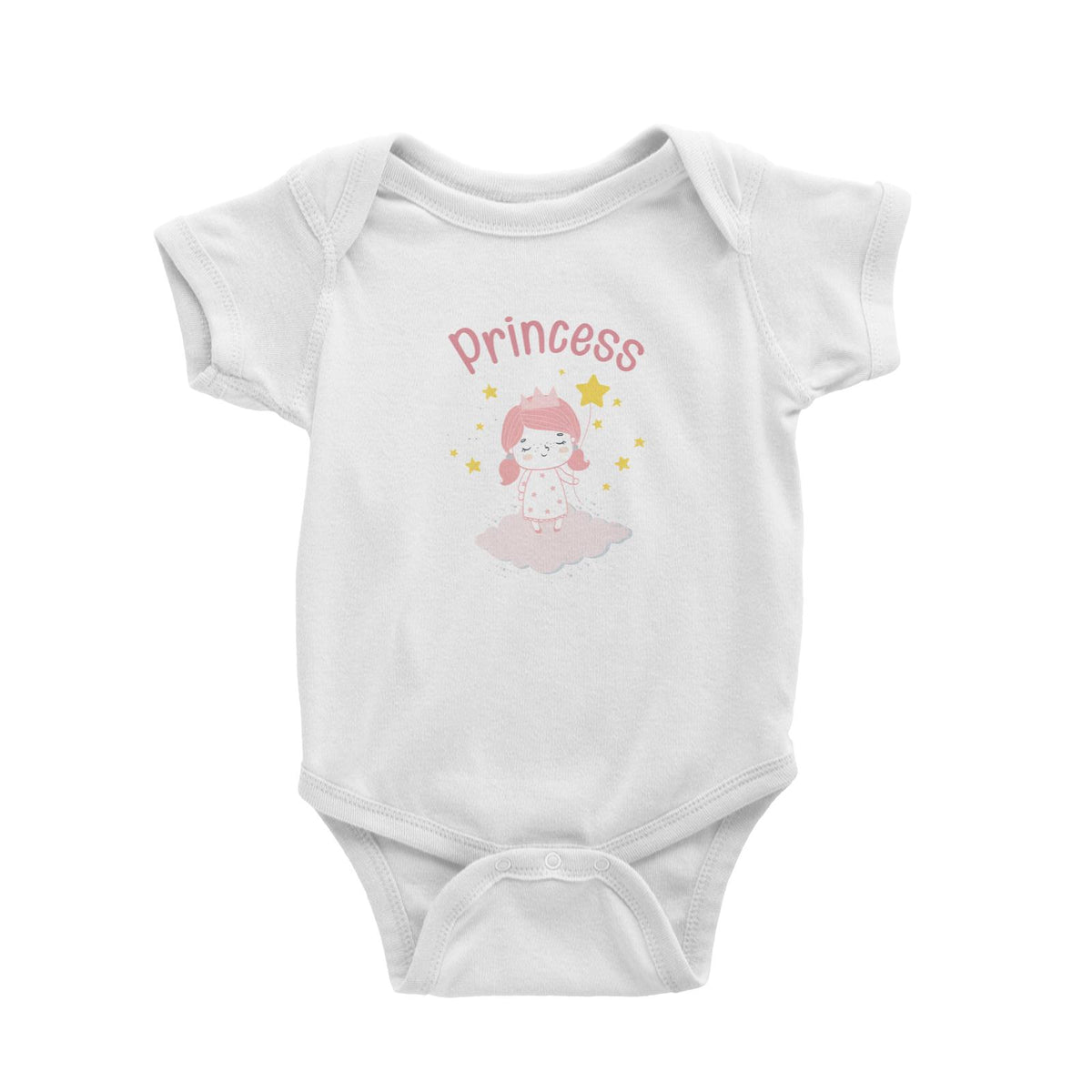 Non-Personalised Princess Charming Baby Romper