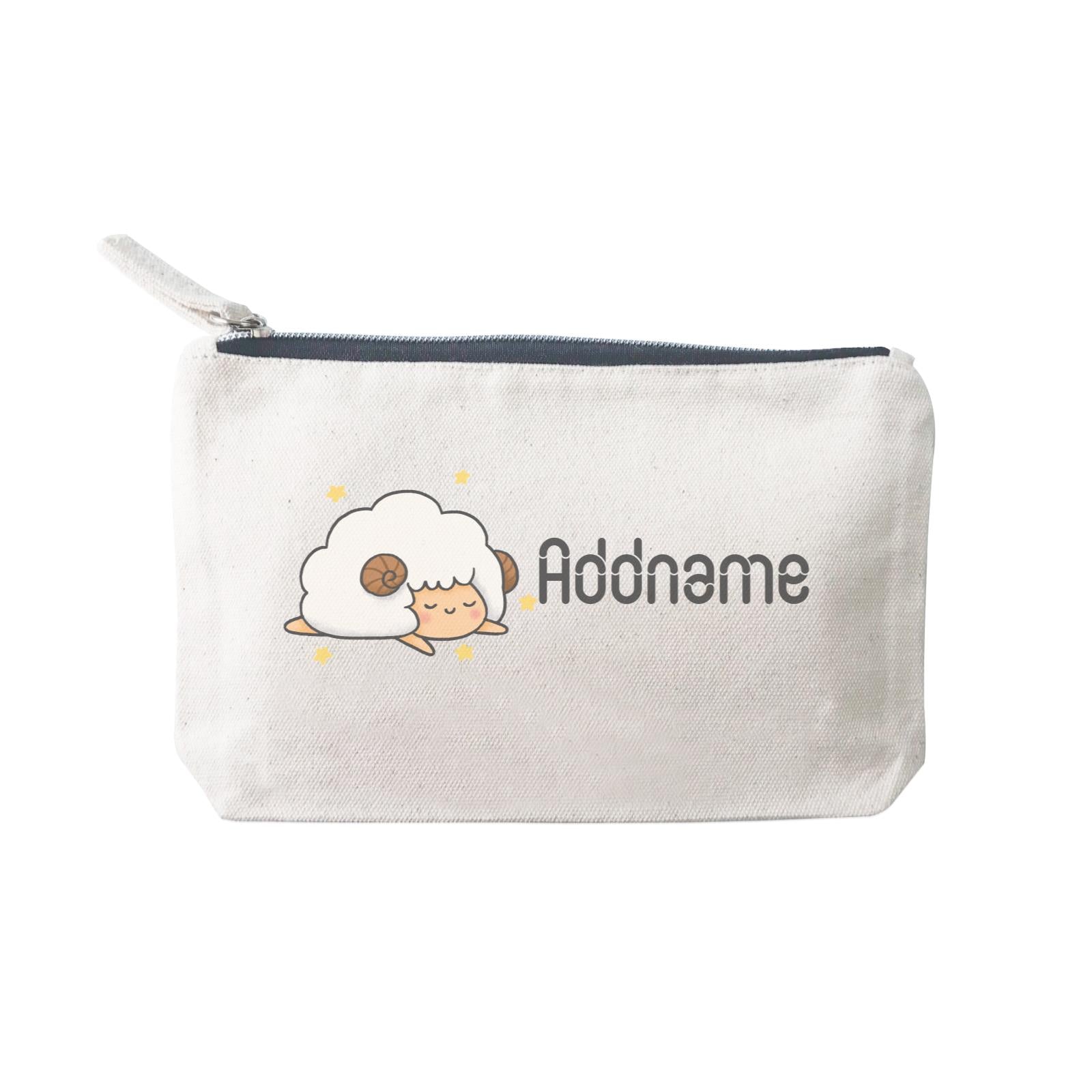 Cute Hand Drawn Style Sheep Addname SP Stationery Pouch 2