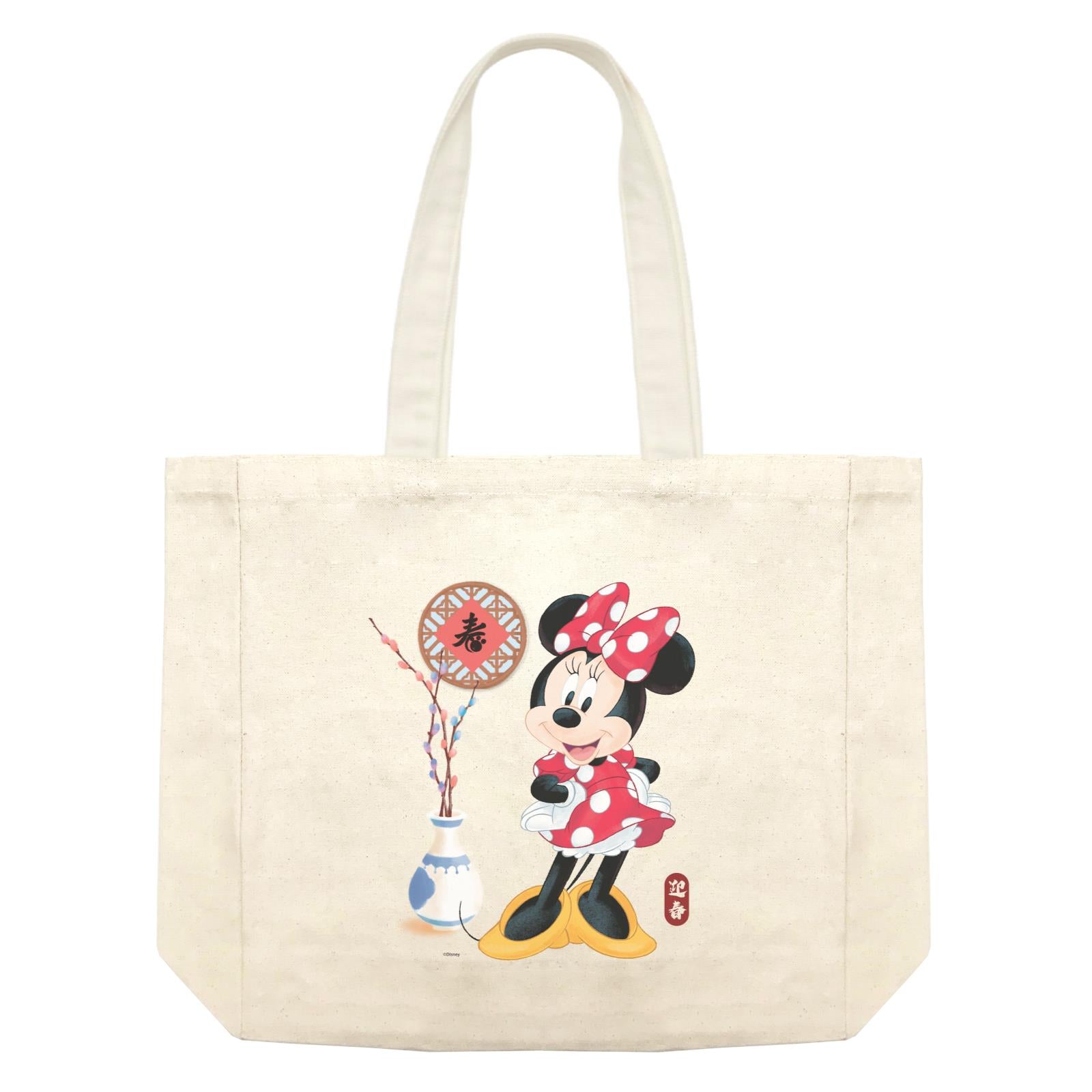 Disney CNY Minnie With Prosperity Elements Non Personalised SHB Shopping Bag