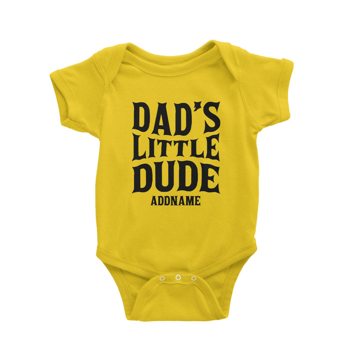Dads Little Dude Baby Romper