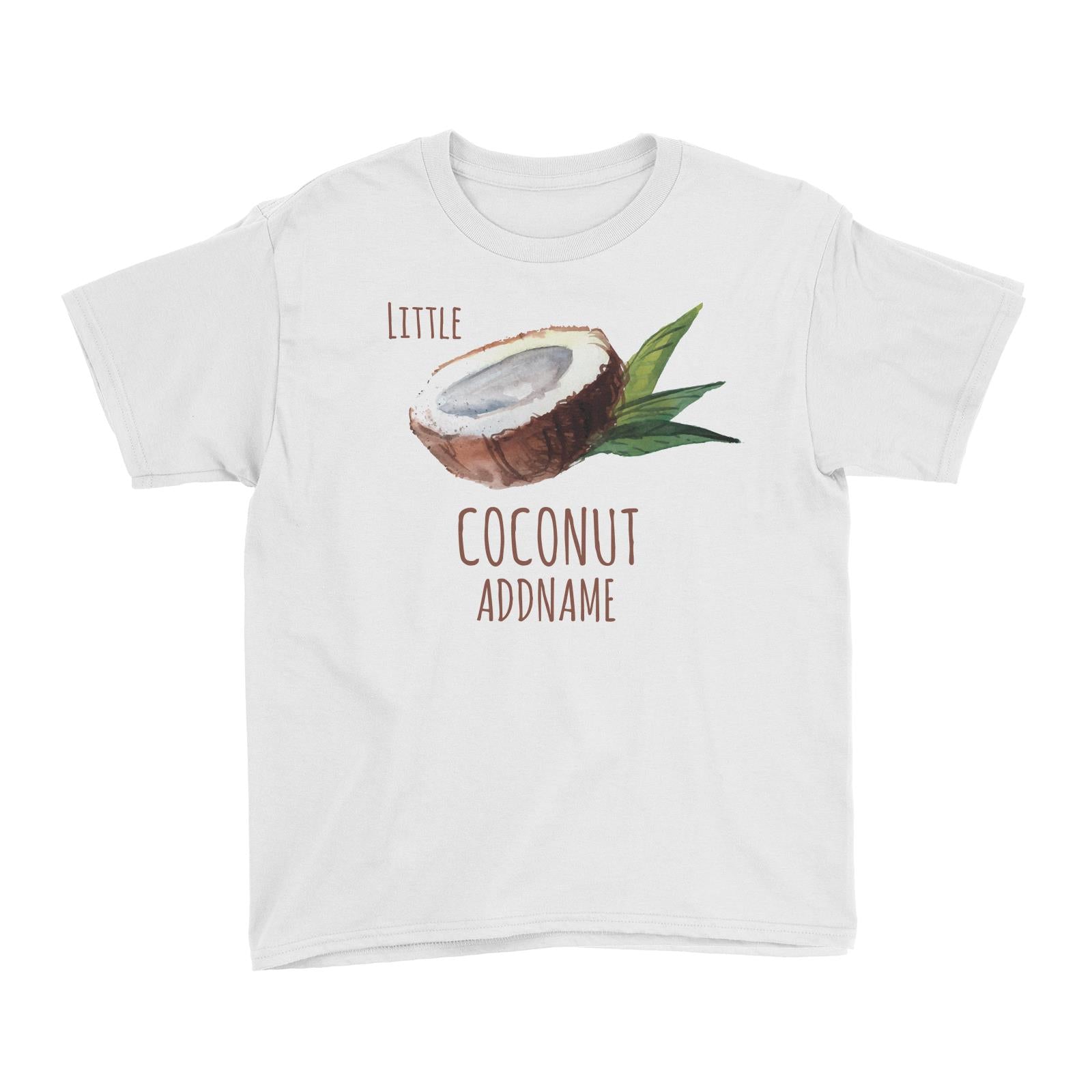 Little Coconut White Kid's T-Shirt