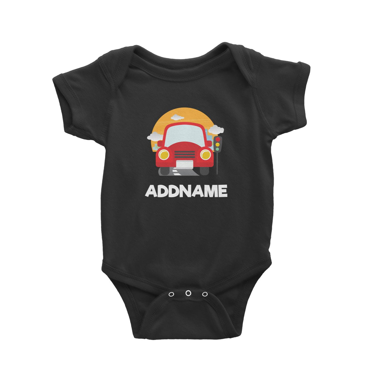 Cute Cars  Baby Romper