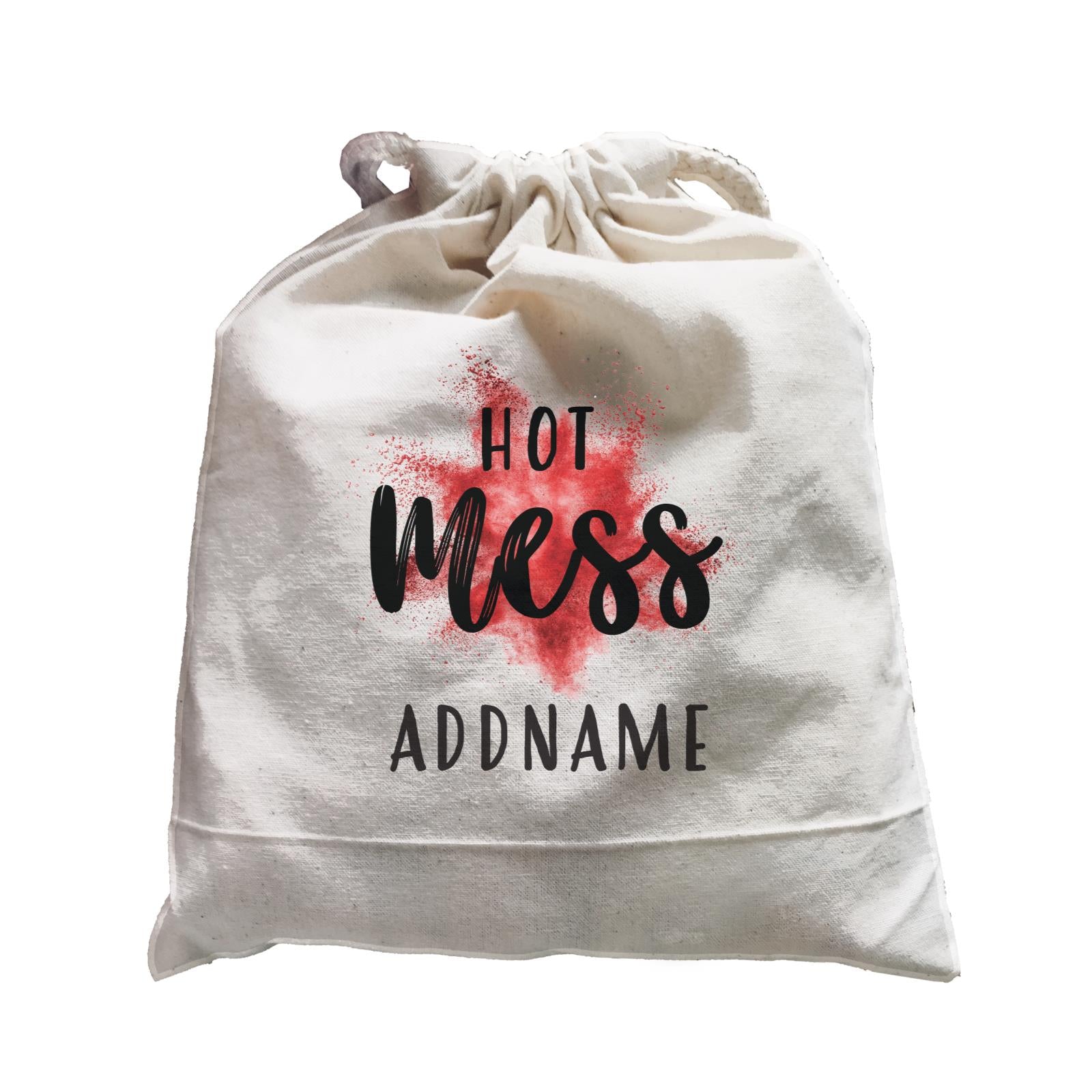 Make Up Quotes Hot Mess Addname Satchel