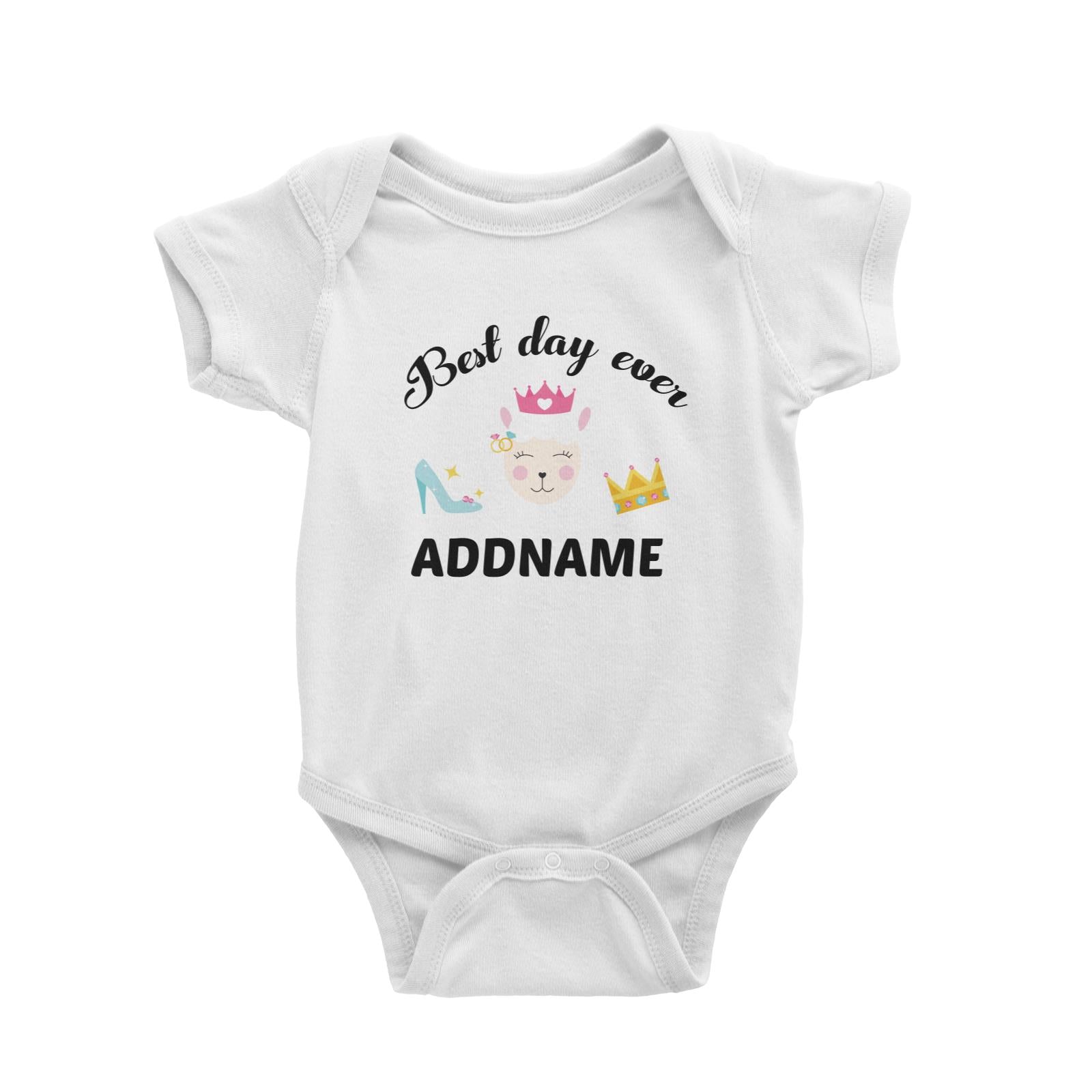 Best Day Ever Addname Baby Romper