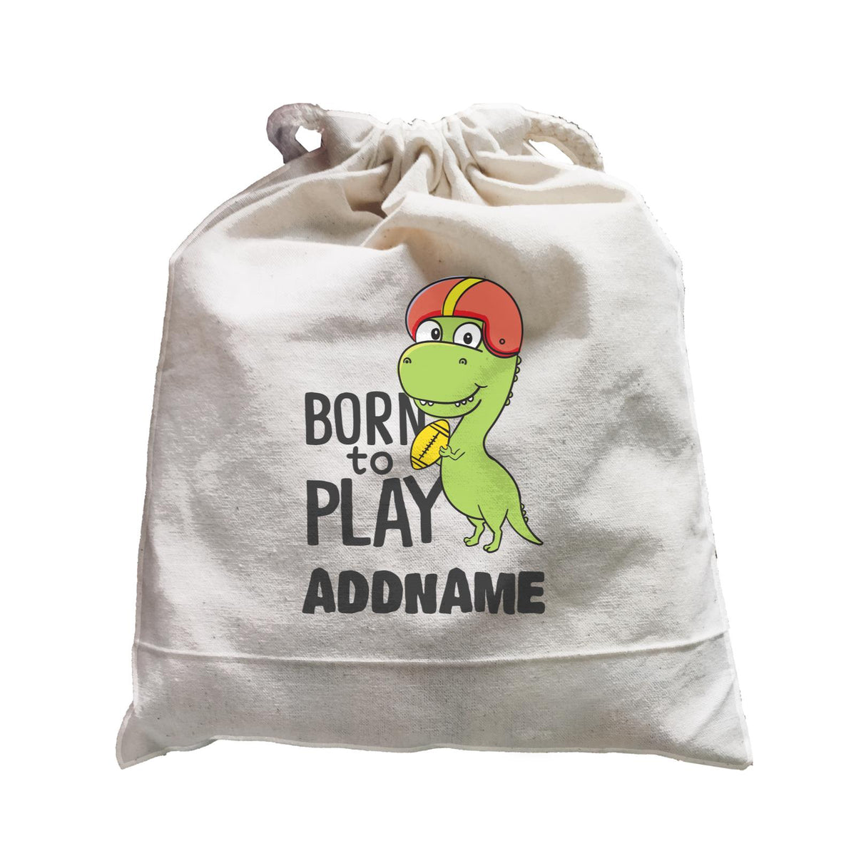 Super Cute Dinosaur Born To Play Satchel