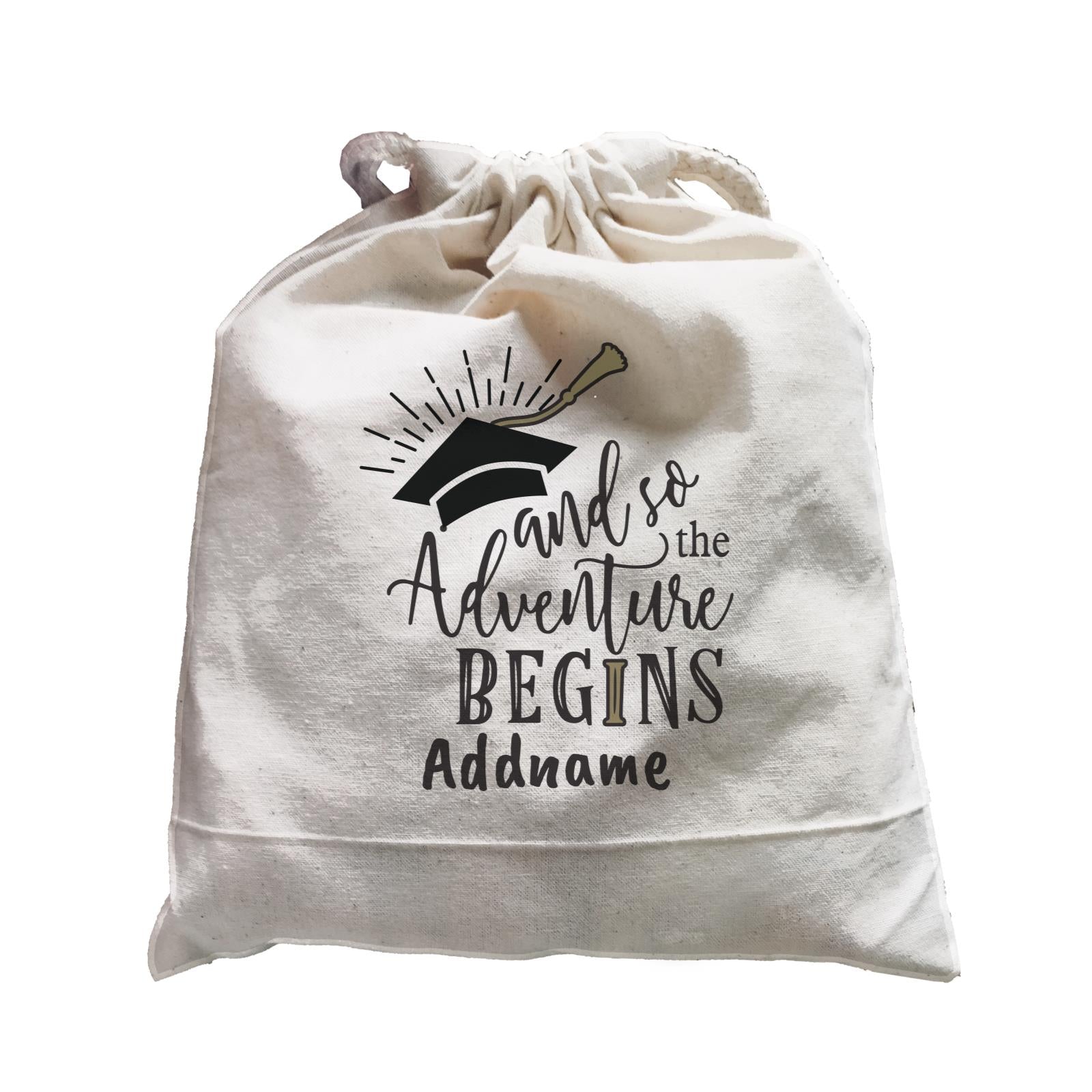 Graduation Series And So The Adventure Begins Satchel