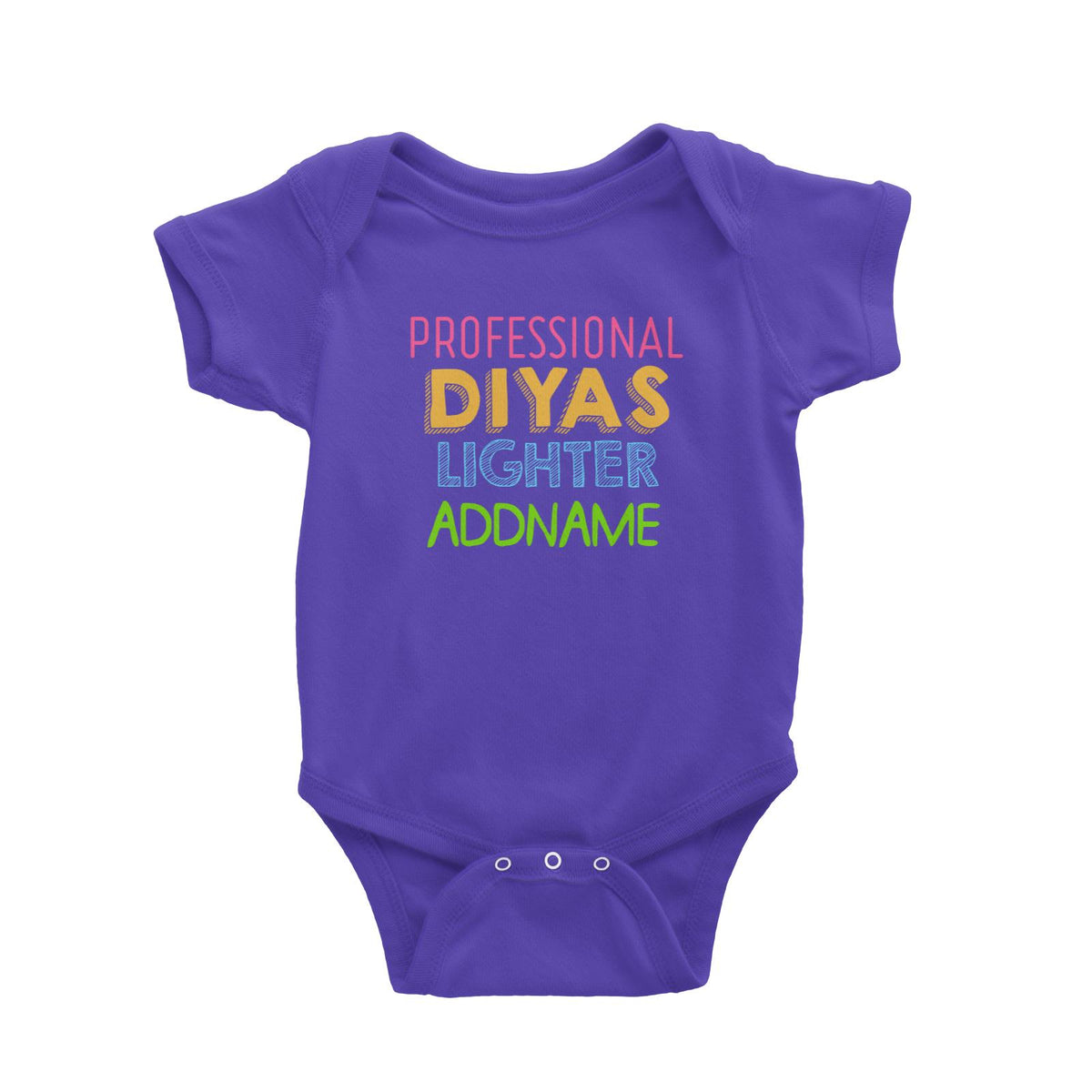 Professional Diyas Lighter Addname Baby Romper