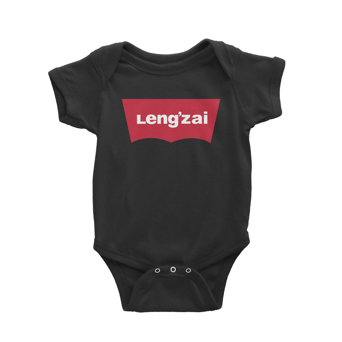 Slang Statement Lengzai Baby Romper