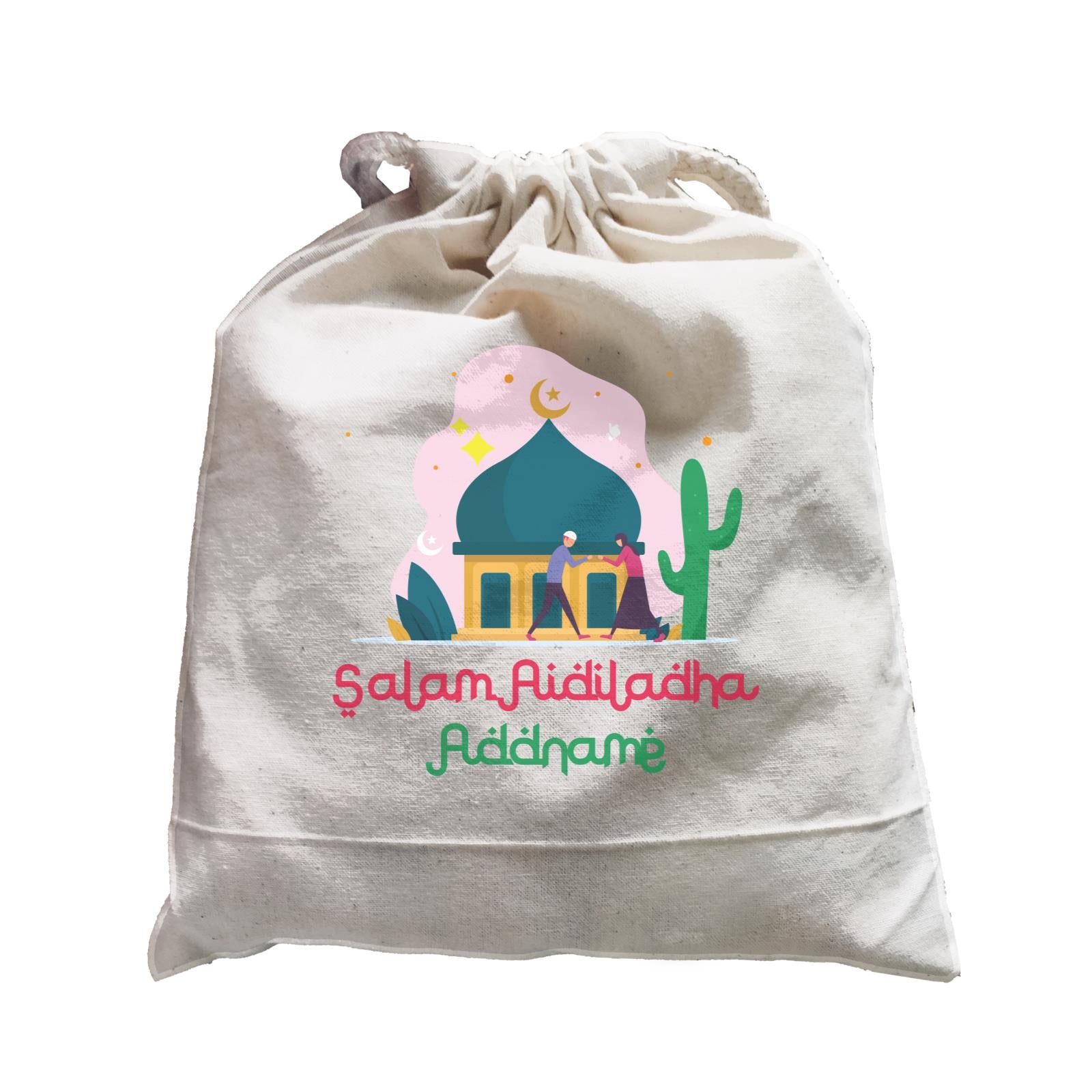 Aidiladha Sibling at Mosque Addname Satchel