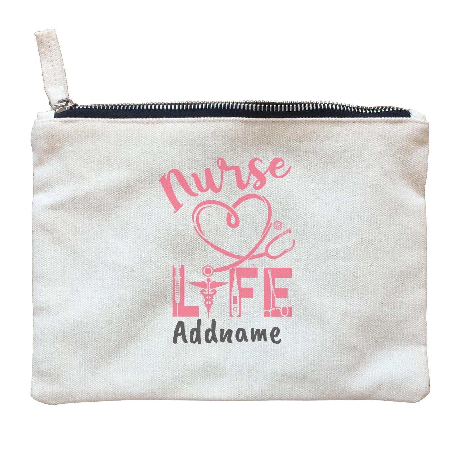 Nurse Life Zipper Pouch
