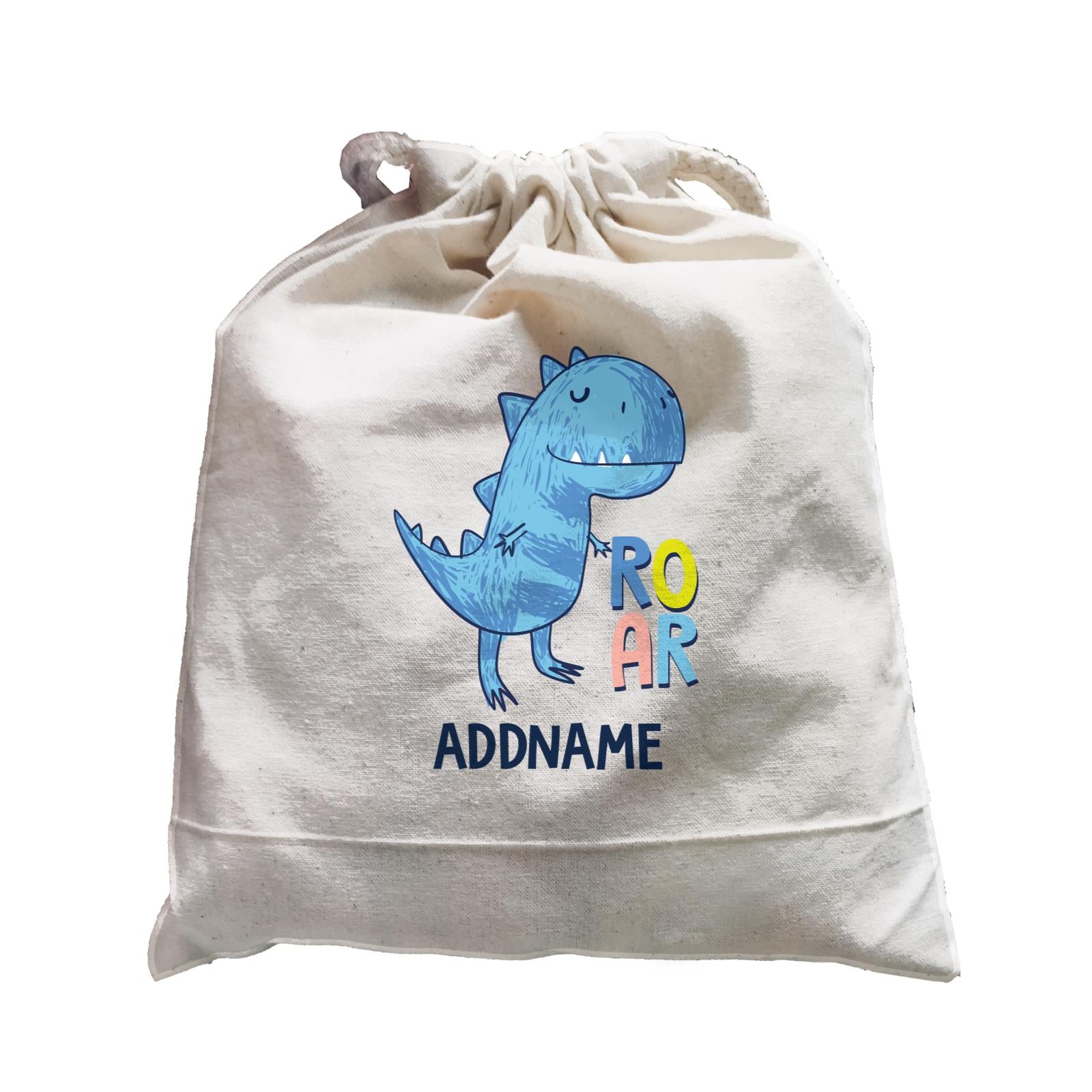 Cool Vibrant Series Roar Dinosaur Addname Satchel