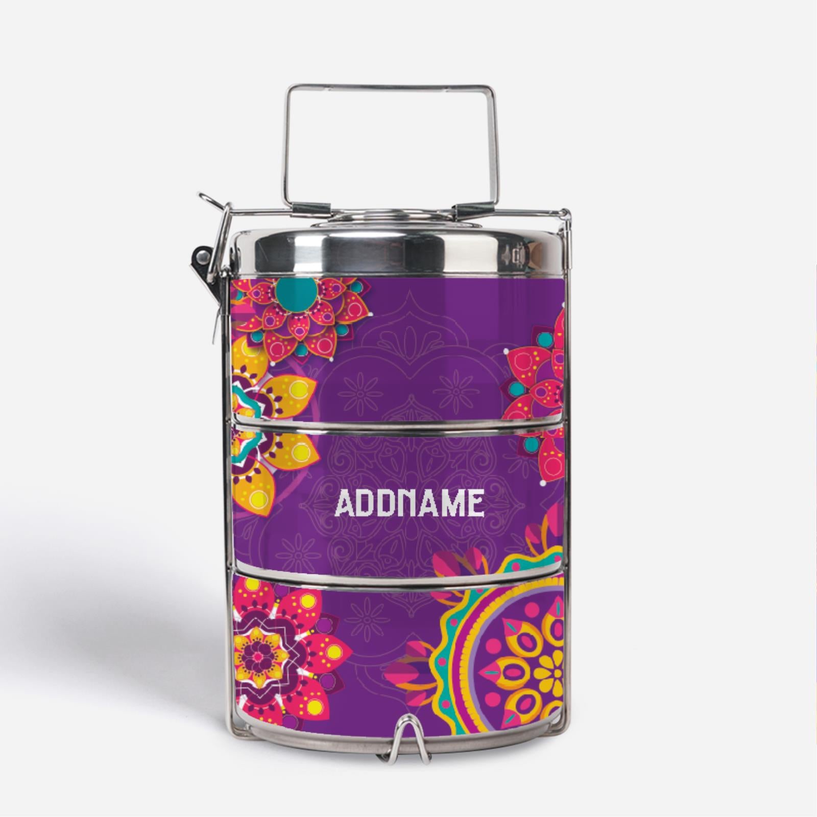 Pookal Series Premium Tiffin Carrier - Puukom