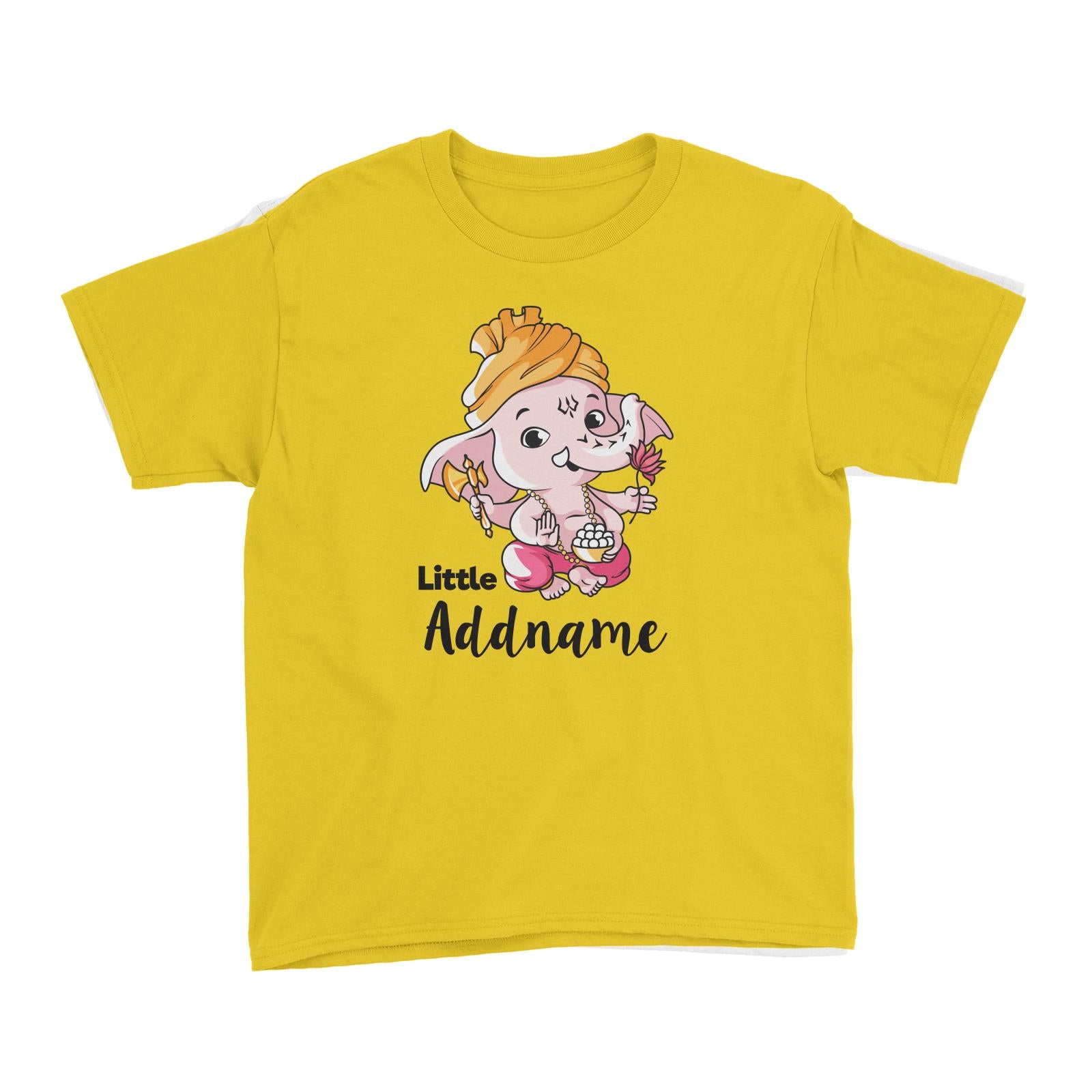 Cute Ganesha Little Addname Kid's T-Shirt