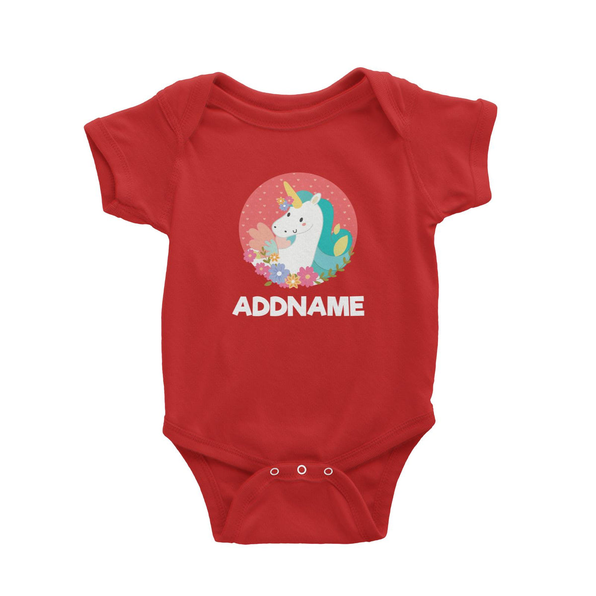 Fabulous Unicorn  Baby Romper