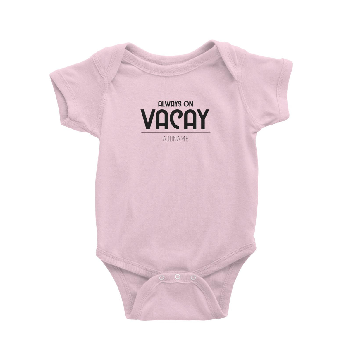 Always On Vacay Baby Romper