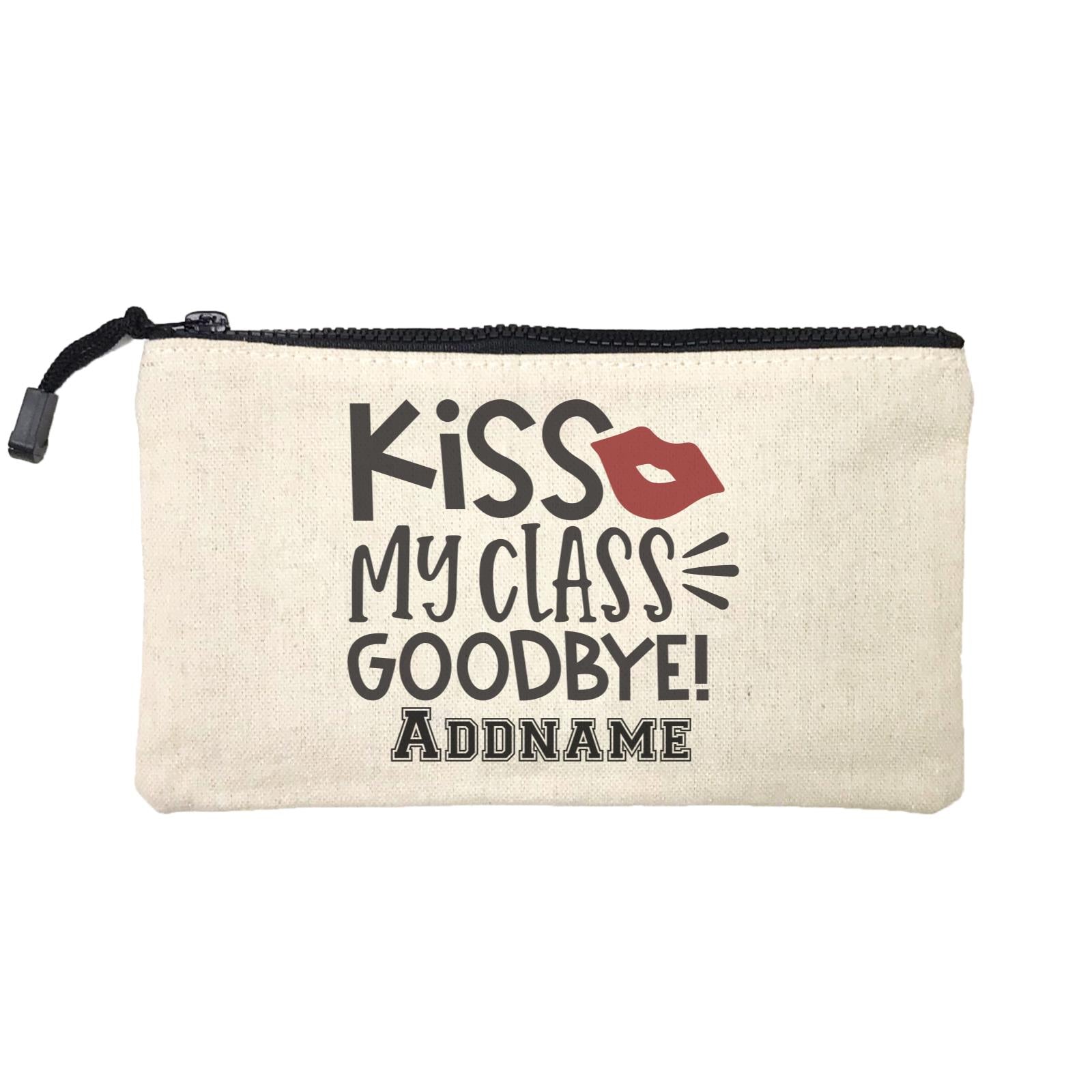 Graduation Series Kiss My Class Goodbye Mini Accessories Stationery Pouch