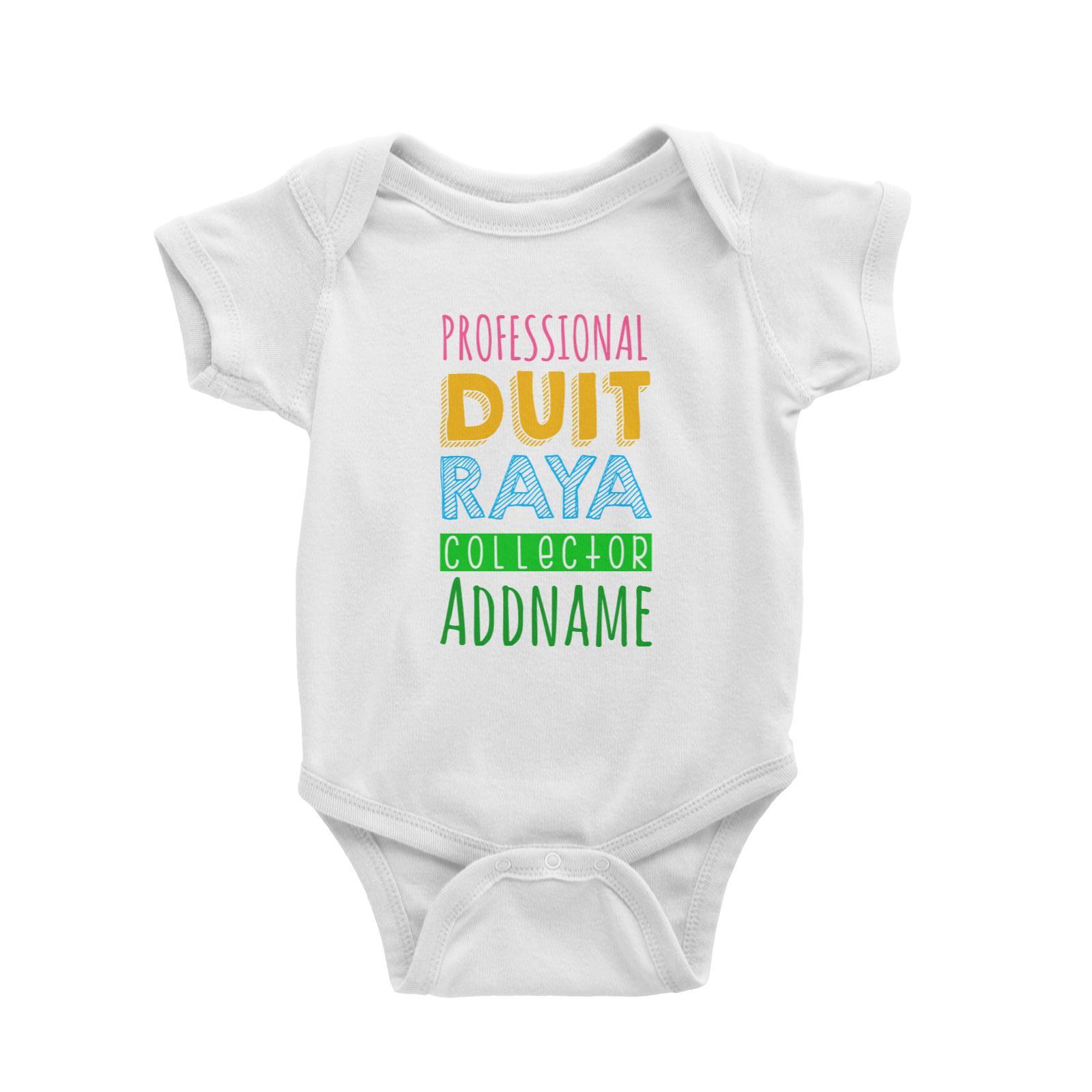 Professional Duit Raya Collector Baby Romper  Personalizable Designs