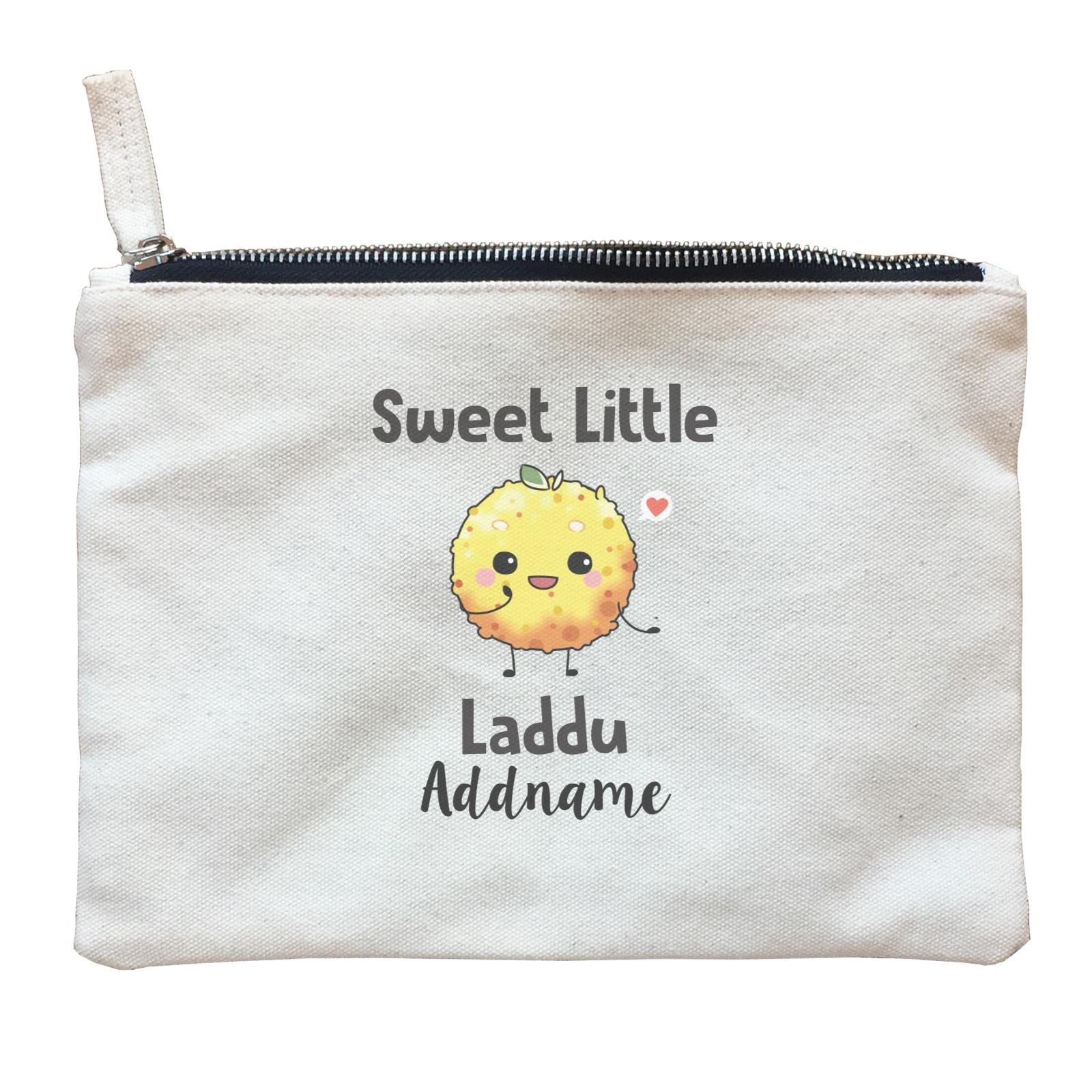 Deepavali Cute Sweet Little Laddu Addname Zipper Pouch