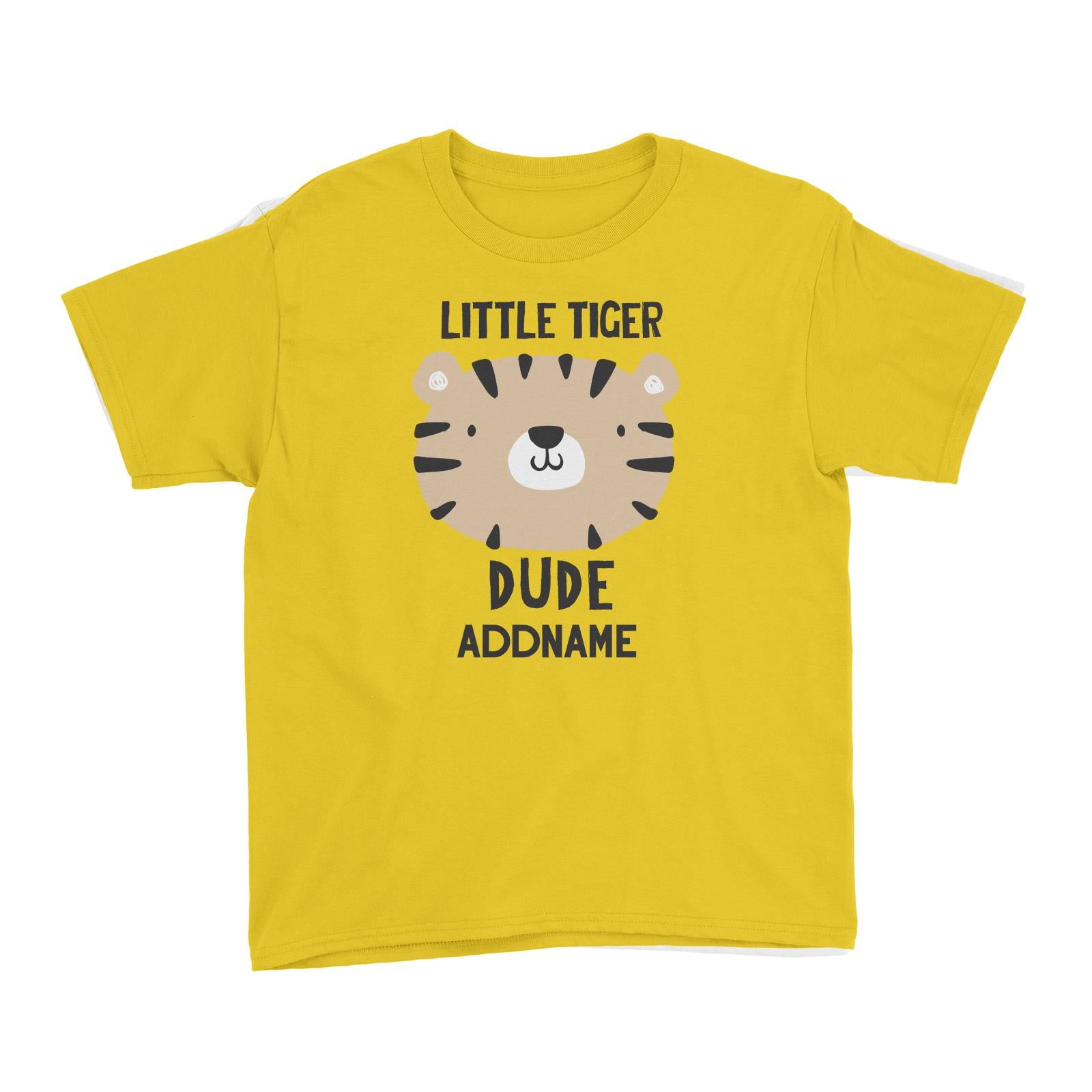 Little Tiger Dude Addname Kid's T-Shirt
