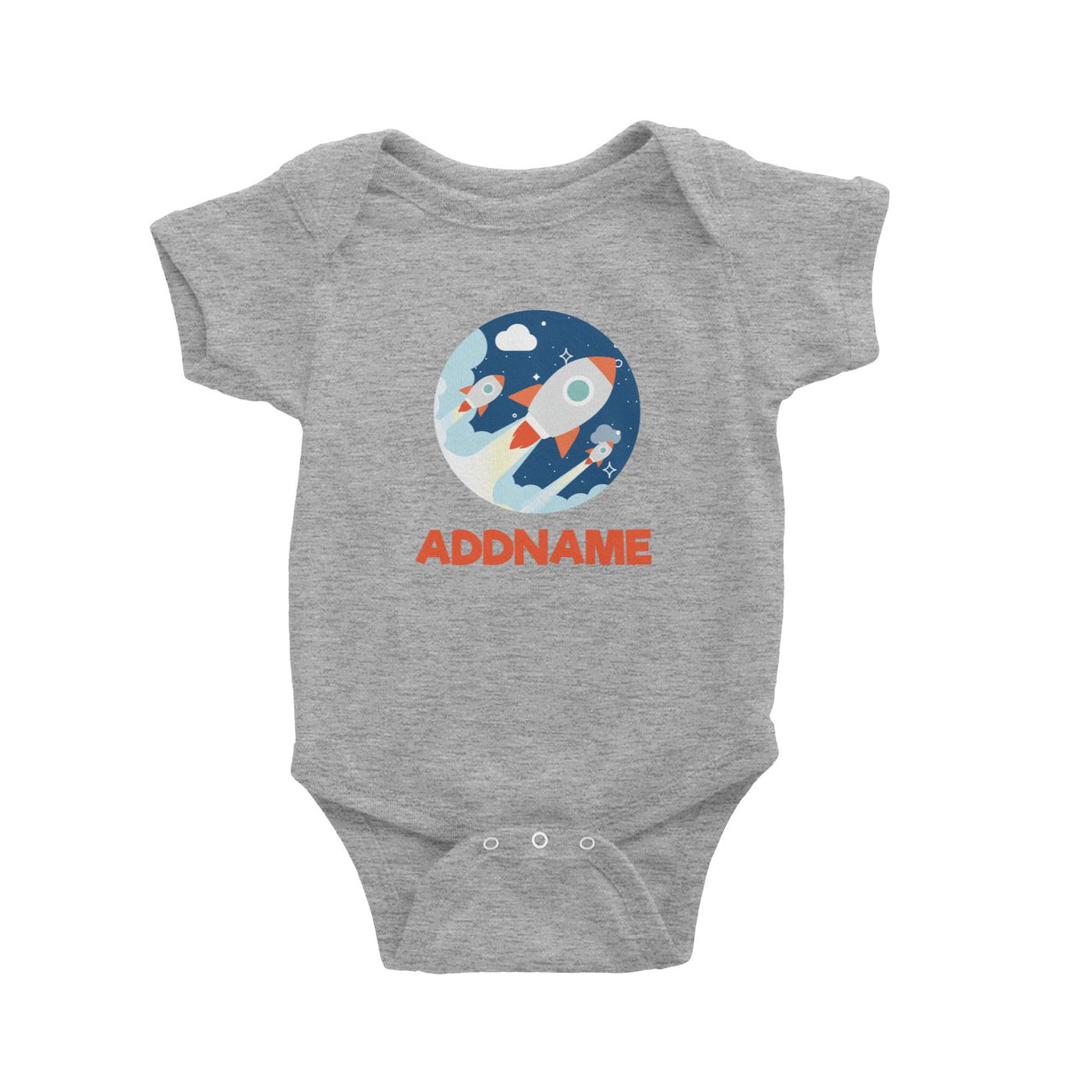 Spaceship  Baby Romper