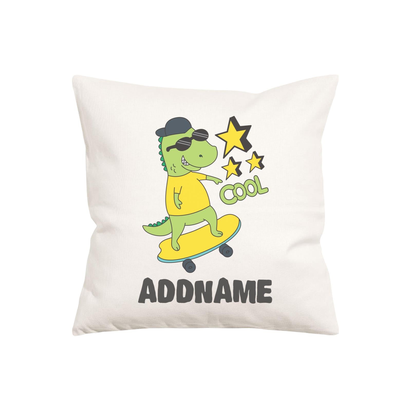 Super Cute Dinosaur Cool Skater Pillow Cushion
