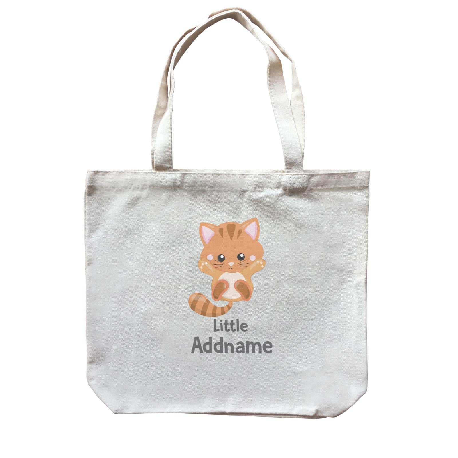 Adorable Cats Orange Cat Little Addname Canvas Bag