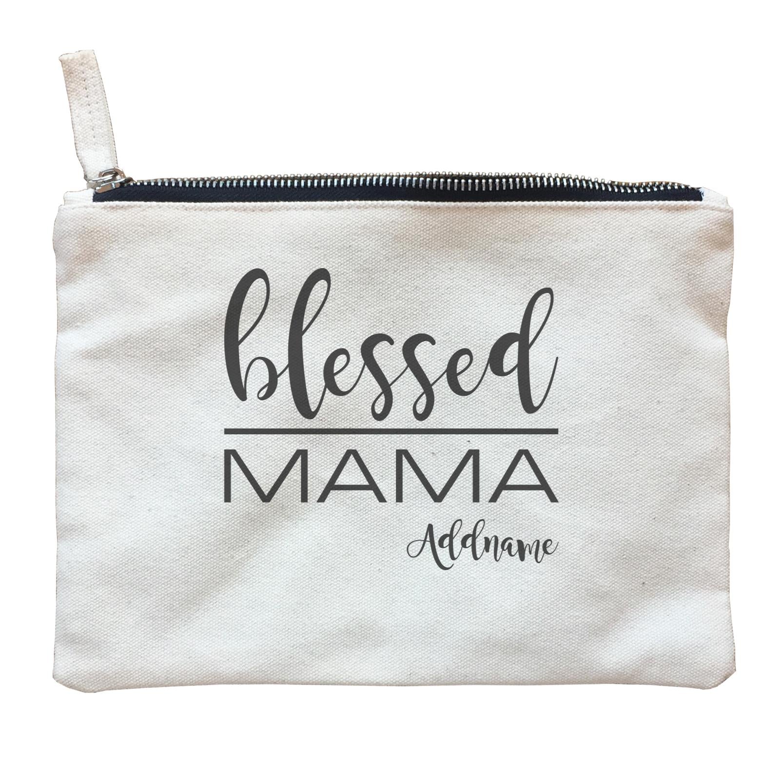 Blessed Mama Zipper Pouch