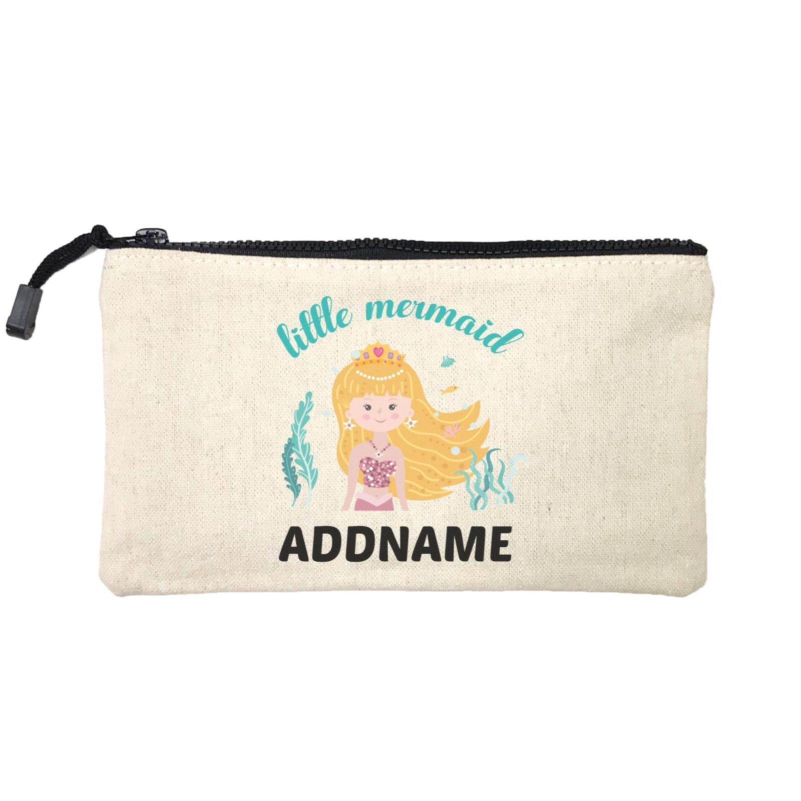 Little Mermaid Brown Hair Addname SP Stationery Pouch