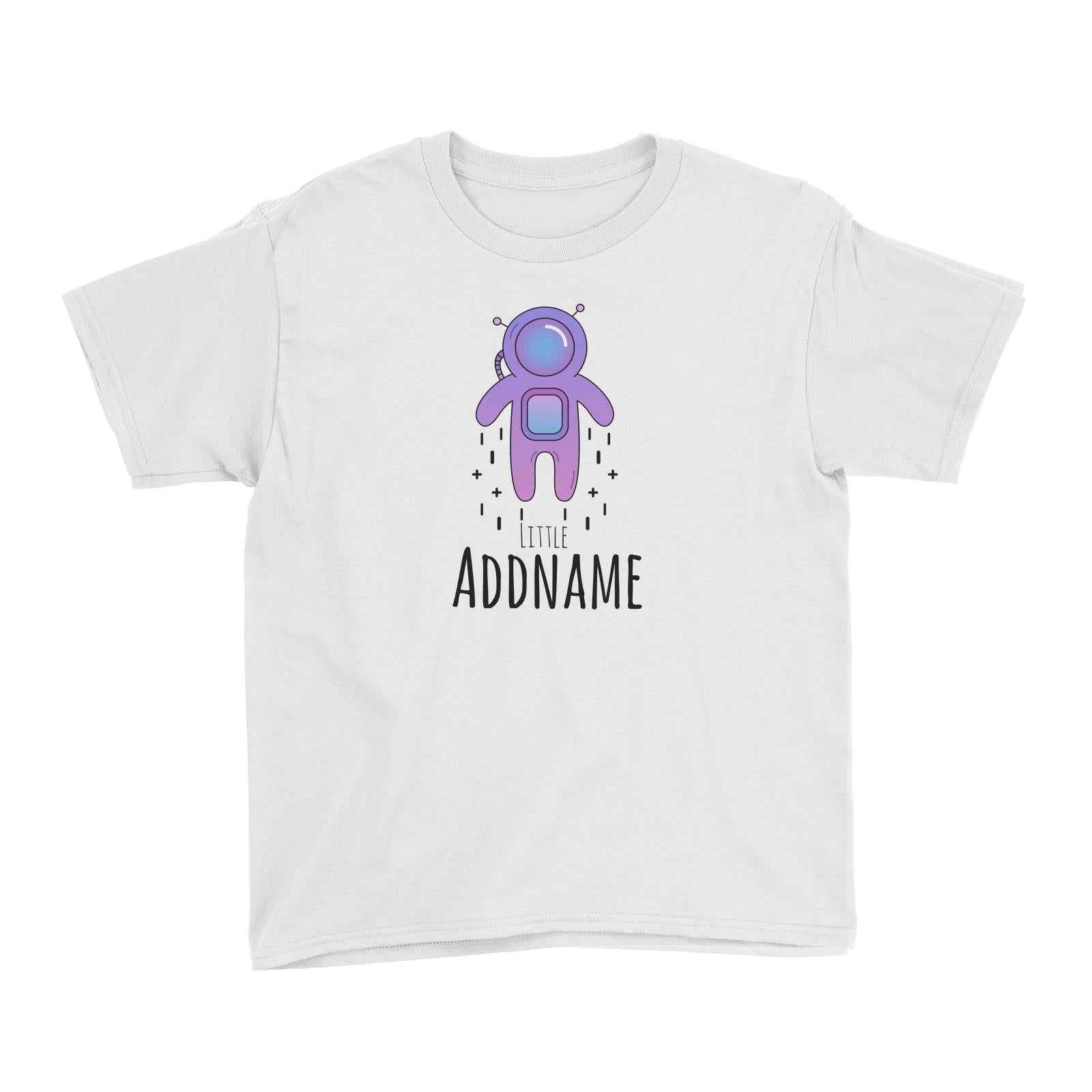Drawn Newborn Element Space Guy Addname Kid's T-Shirt