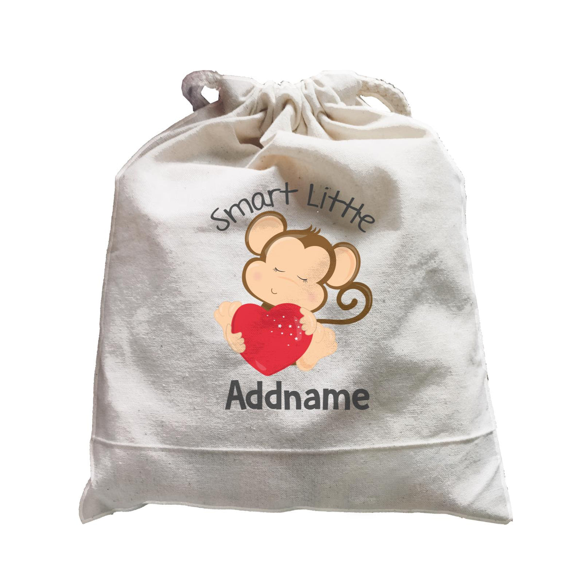 Animal Hearts Smart Little Monkey Addname Satchel
