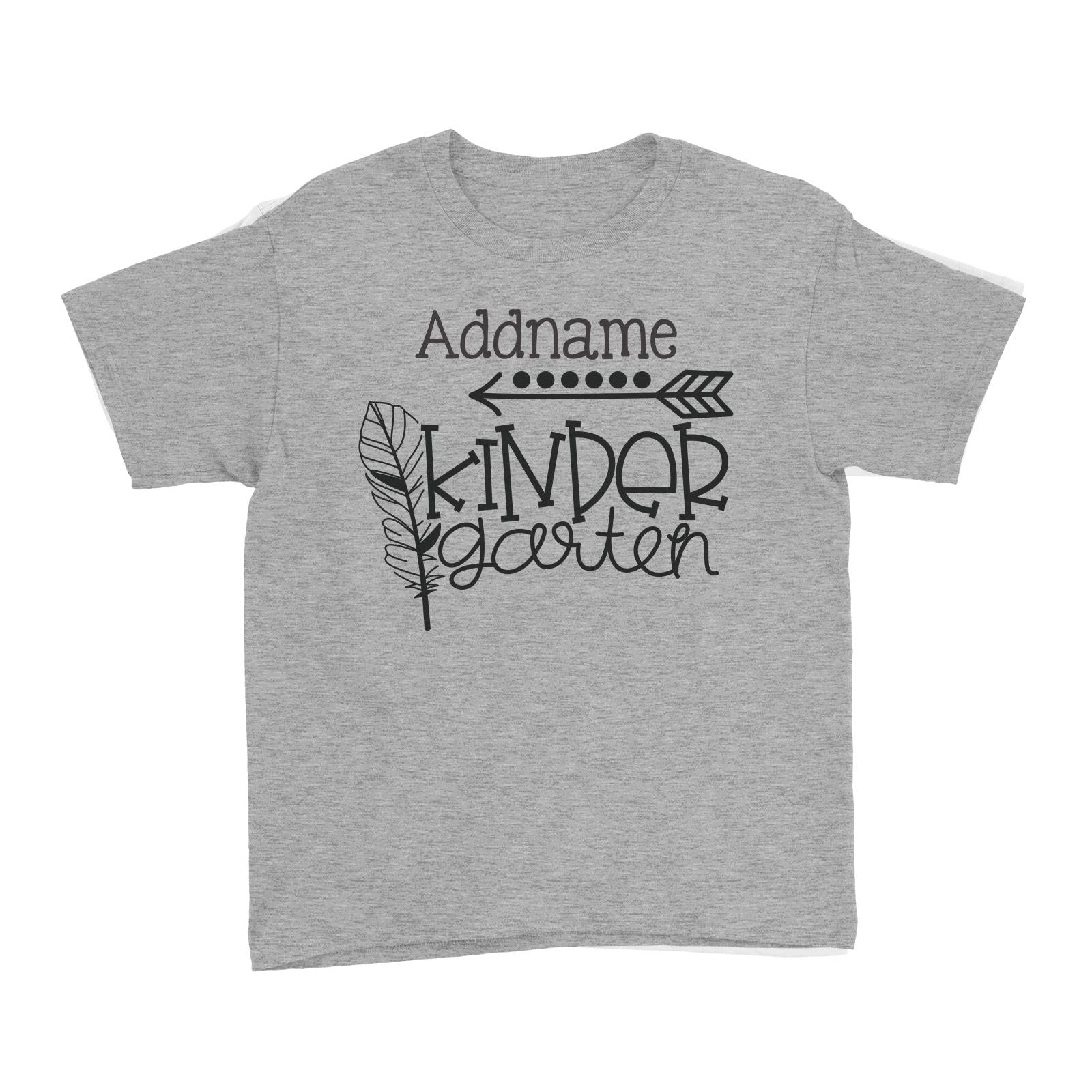 Graduation Series Second Grade with Feather Kid's T-Shirt
