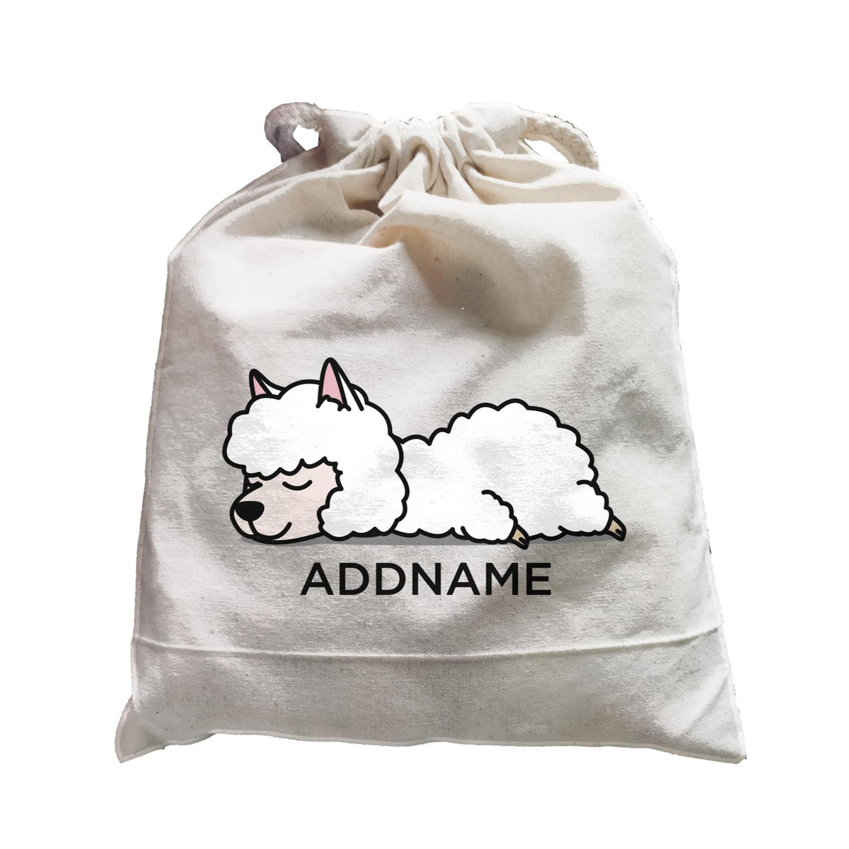 Lazy Alpaca Addname Satchel