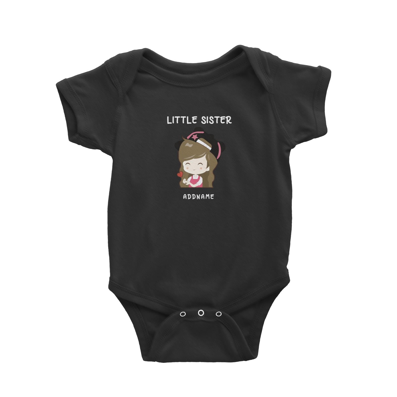 My Lovely Family Series Little Sister Addname Baby Romper