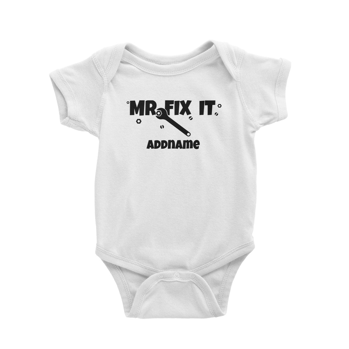 Mr Fix it Baby Romper