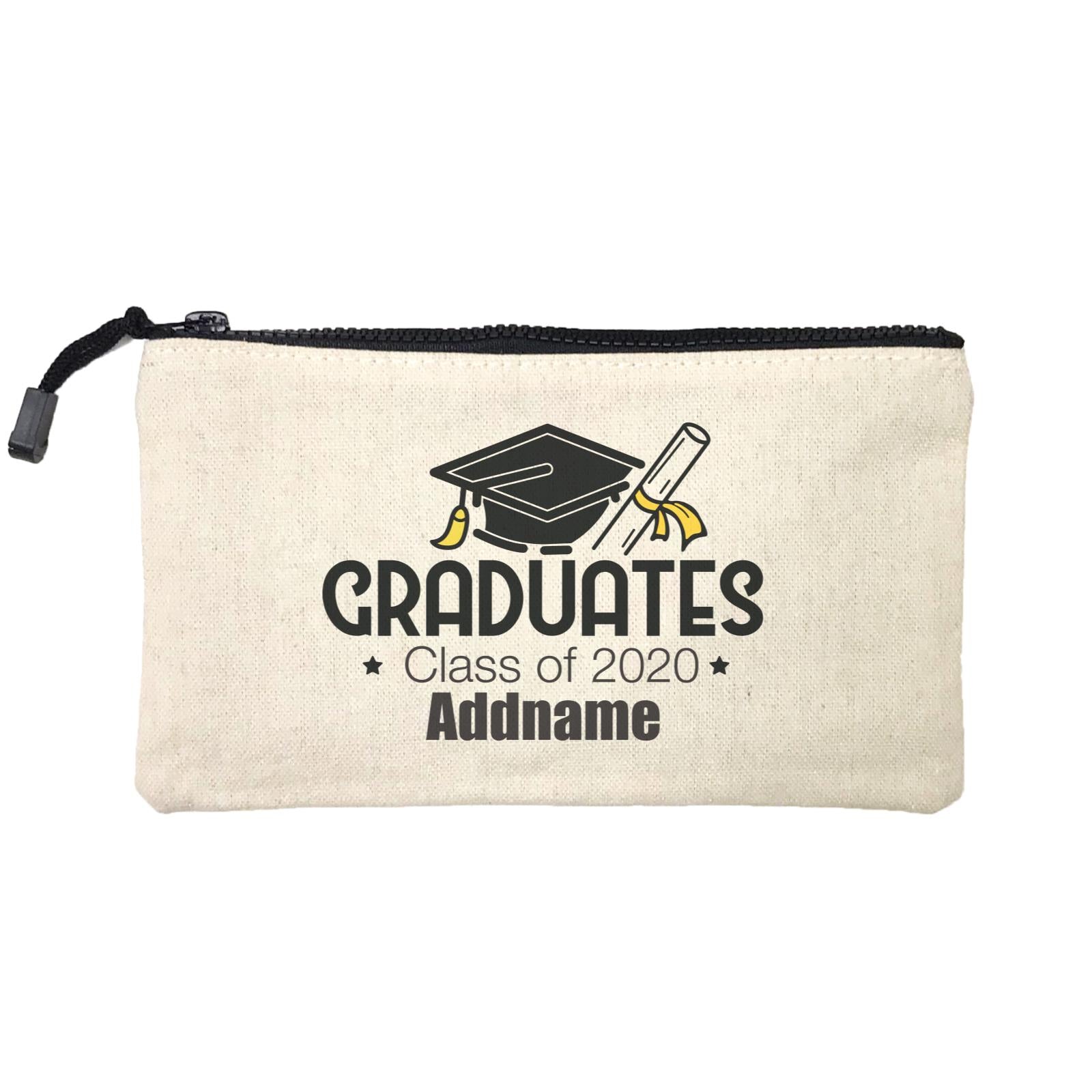 Graduation Series Cap with Scroll Graduates Mini Accessories Stationery Pouch