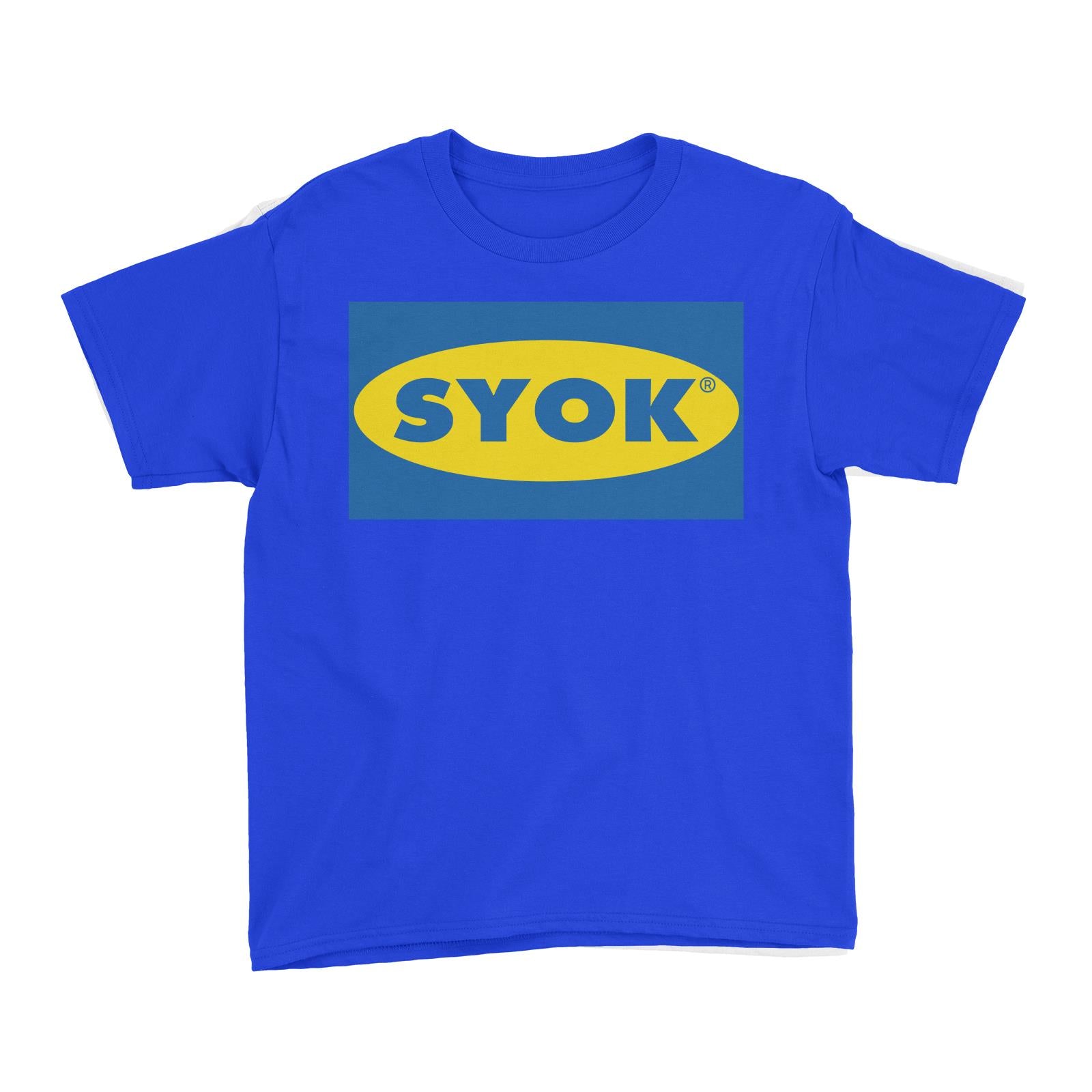 Slang Statement Syok Kid's T-Shirt