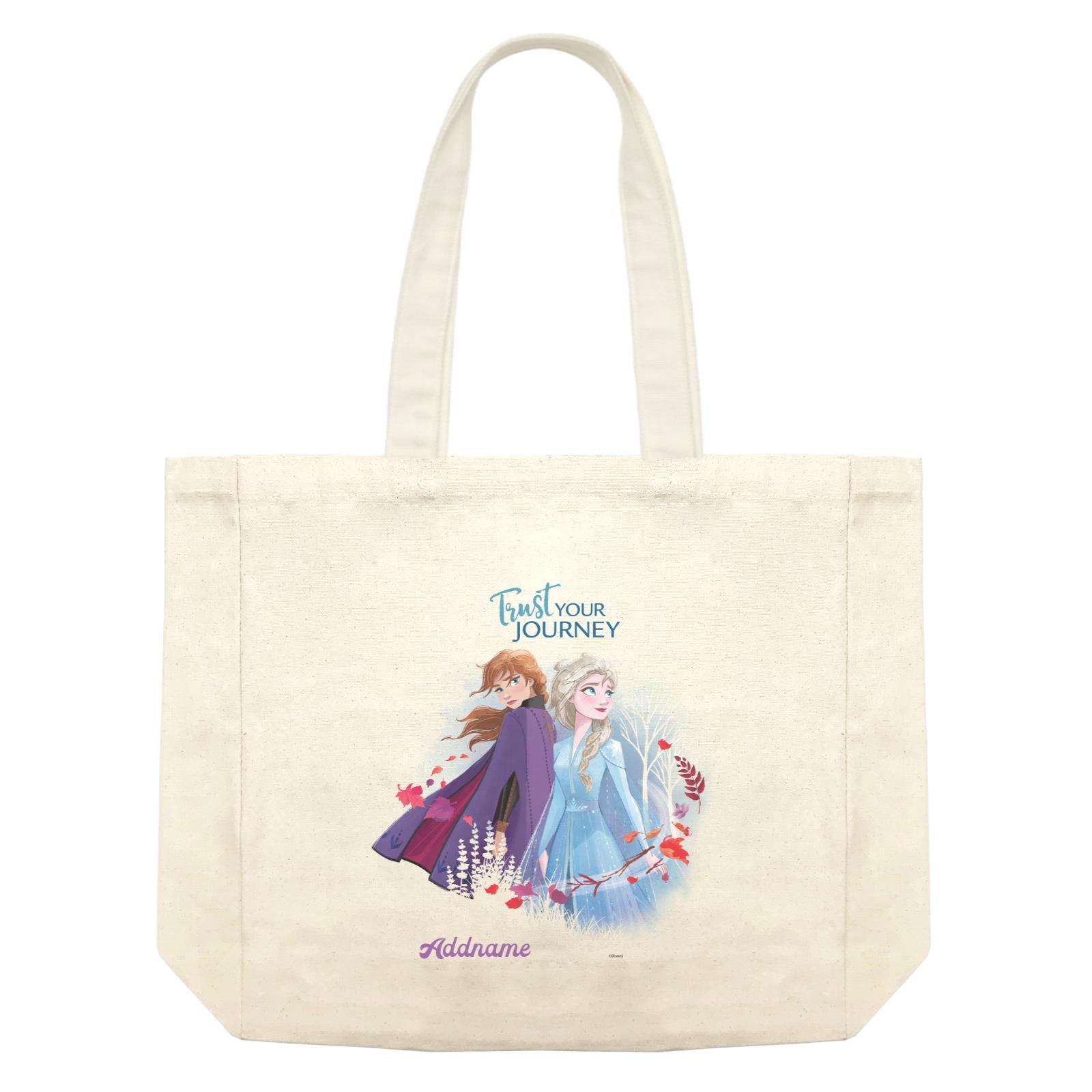 Disney Frozen 2 Trust Your Journey Personalised Shopping Bag