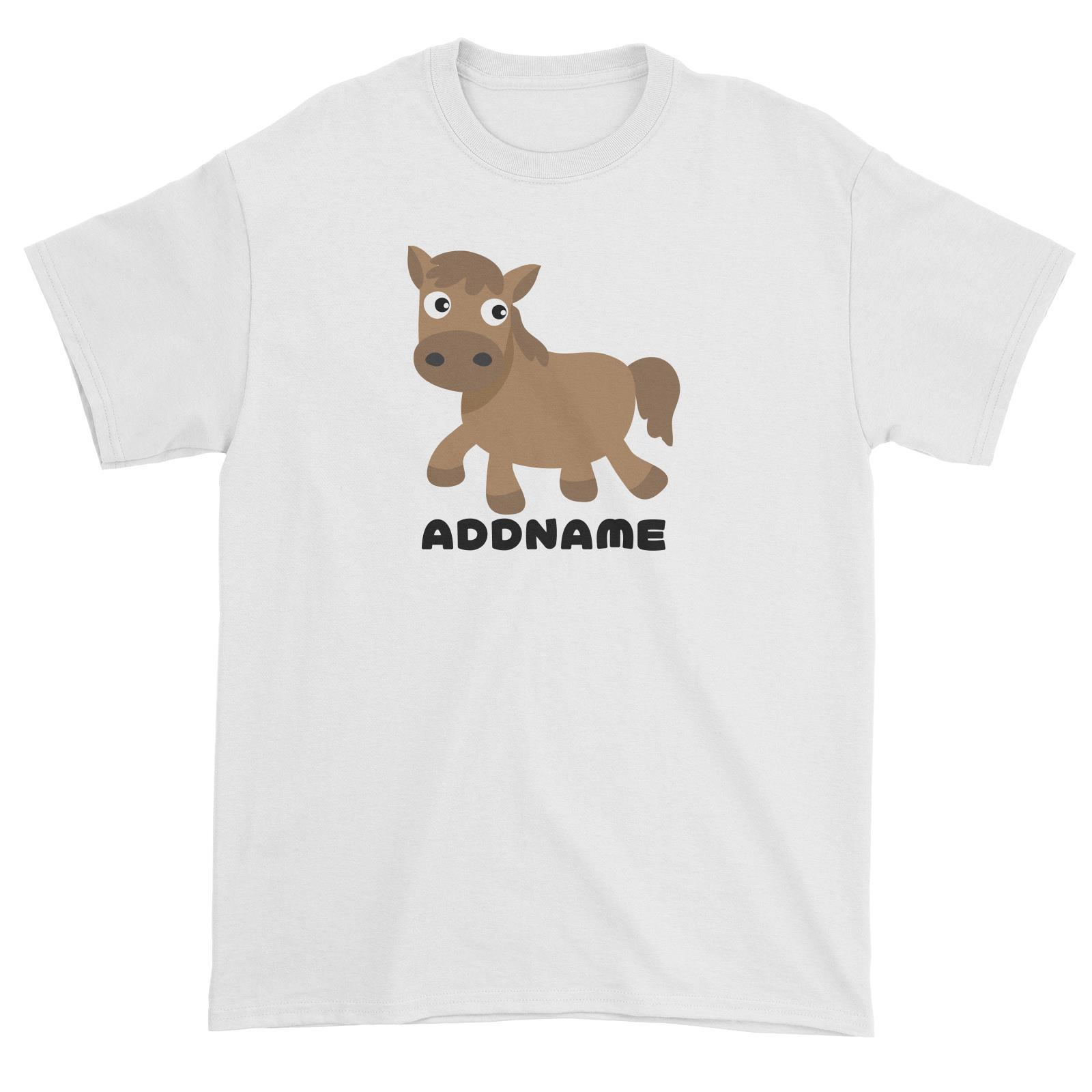 Farm Horse Addname Unisex T-Shirt