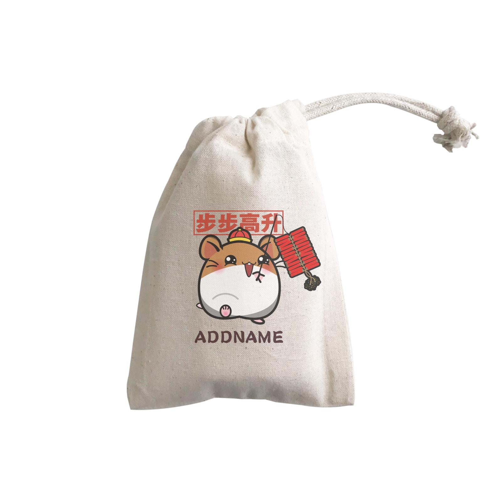 Prosperous Mouse Series Cracker Hamster Onwards And Upwards GP Gift Pouch