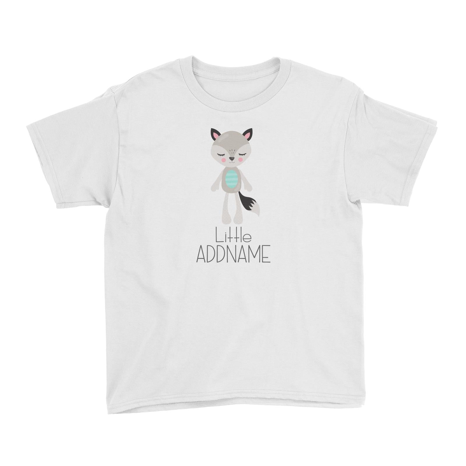 Nursery Animals Little Fox Addname Kid's T-Shirt