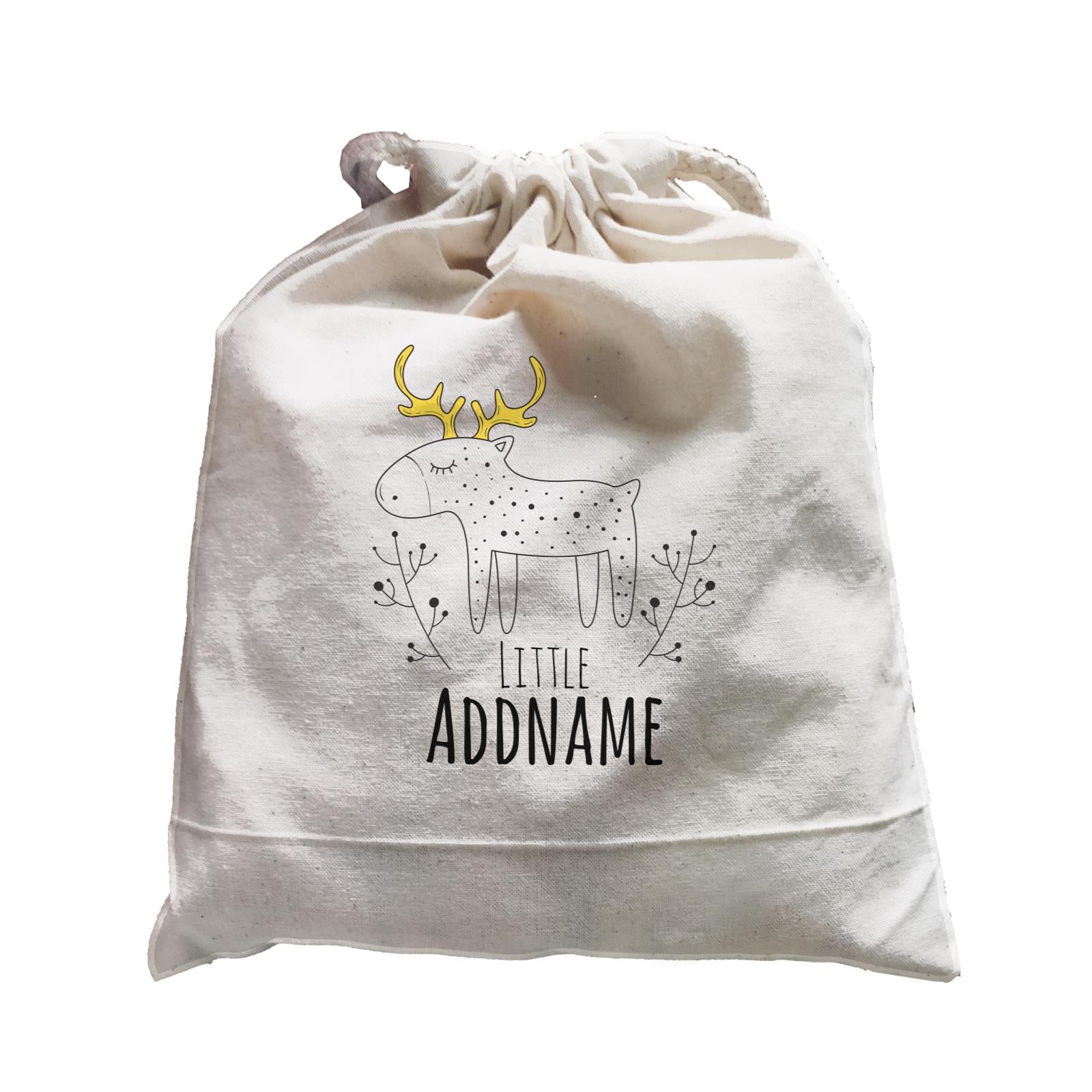 Drawn Dreamy Elements Little Moose Addname Satchel