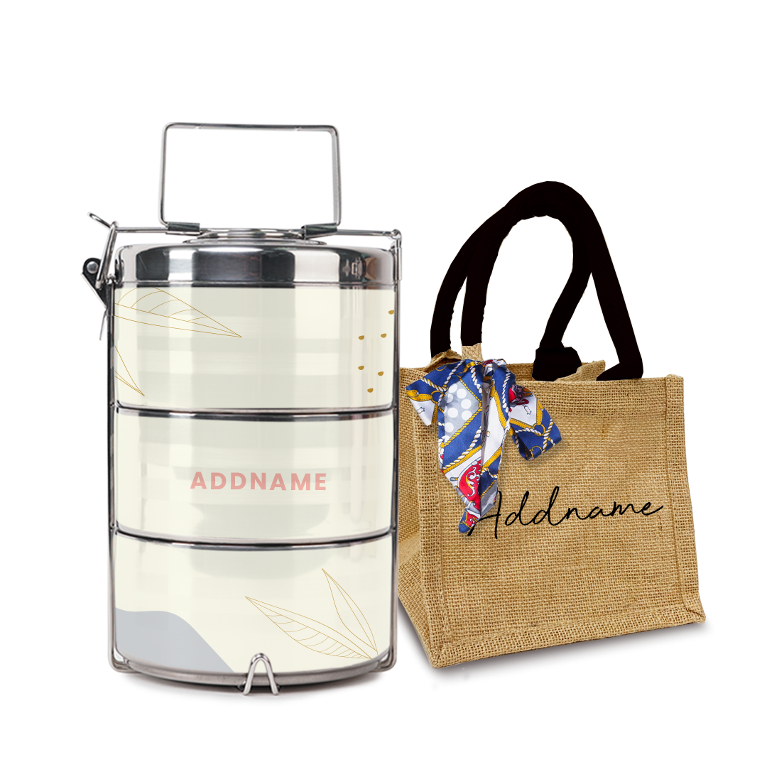 Charlotte Series - Marshmallow Tiffin Carrier