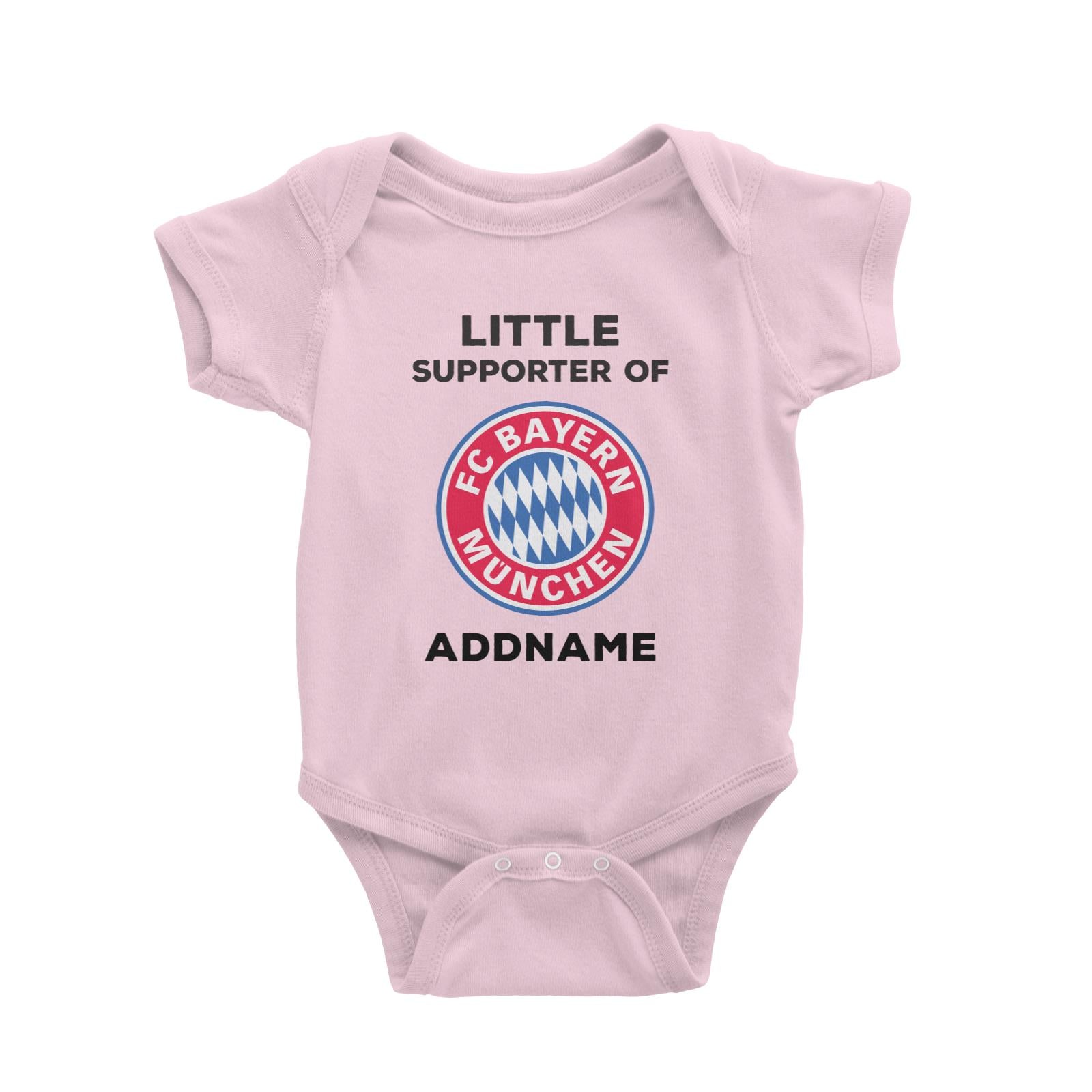 FC Bayern Munich Little Supporter Personalizable with Name Baby Romper