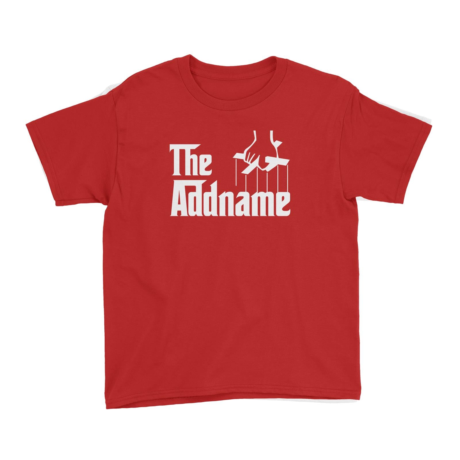 The Addname Kid's T-Shirt Godfather Matching Family Personalizable Designs