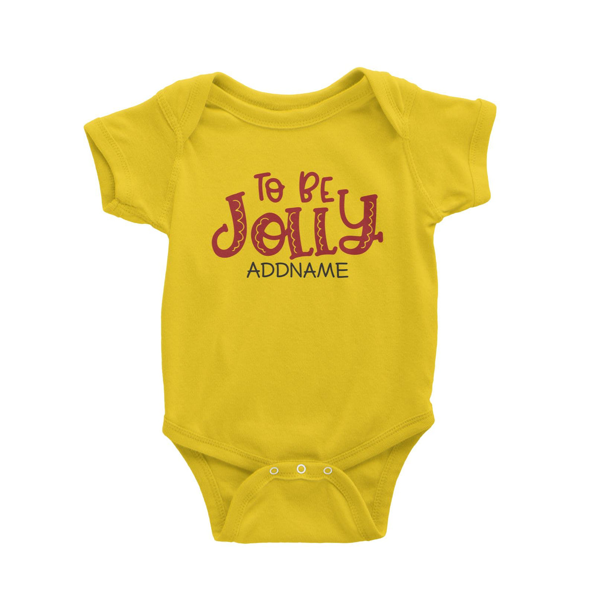 Xmas To Be Jolly Baby Romper