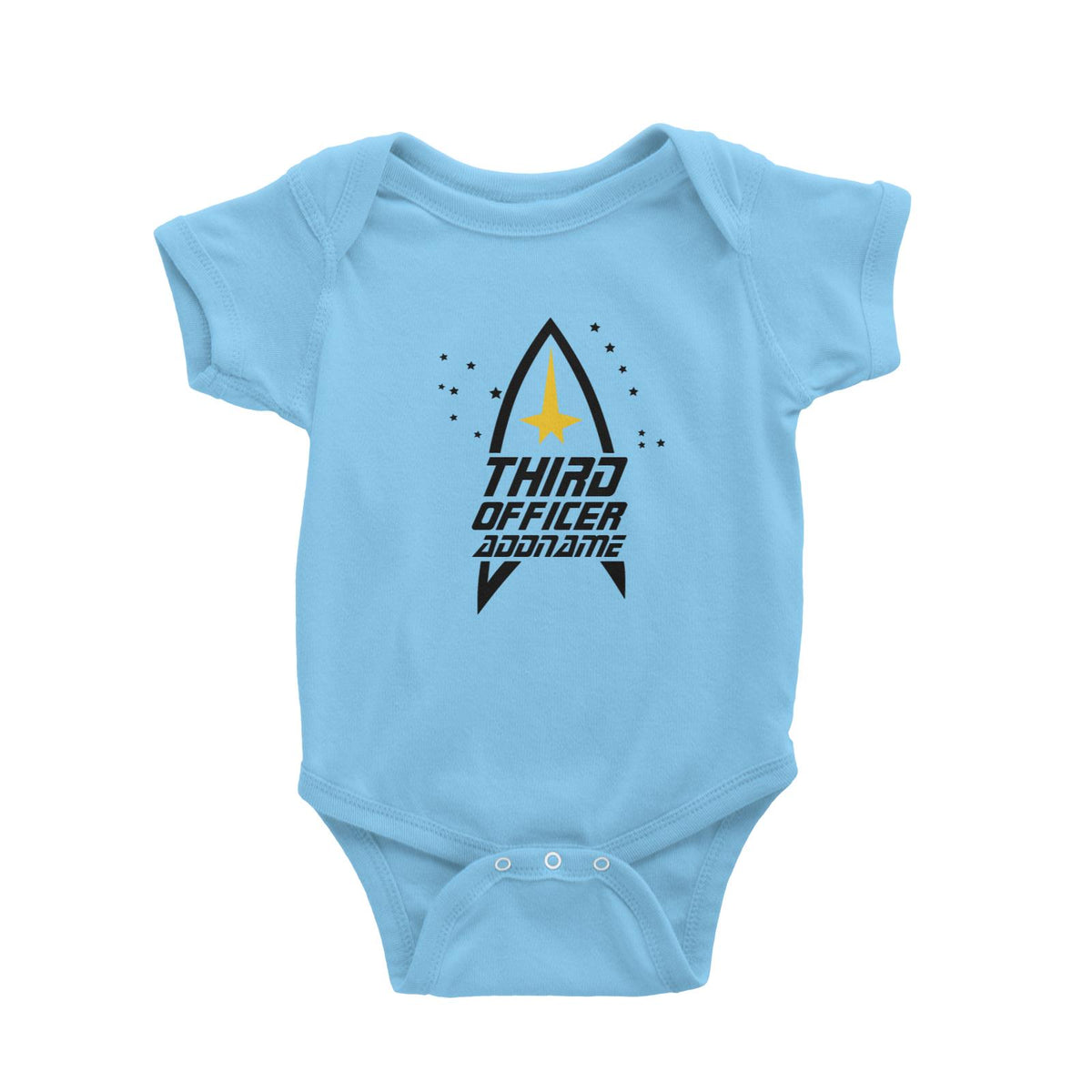 Star Trek Third Officer Baby Romper