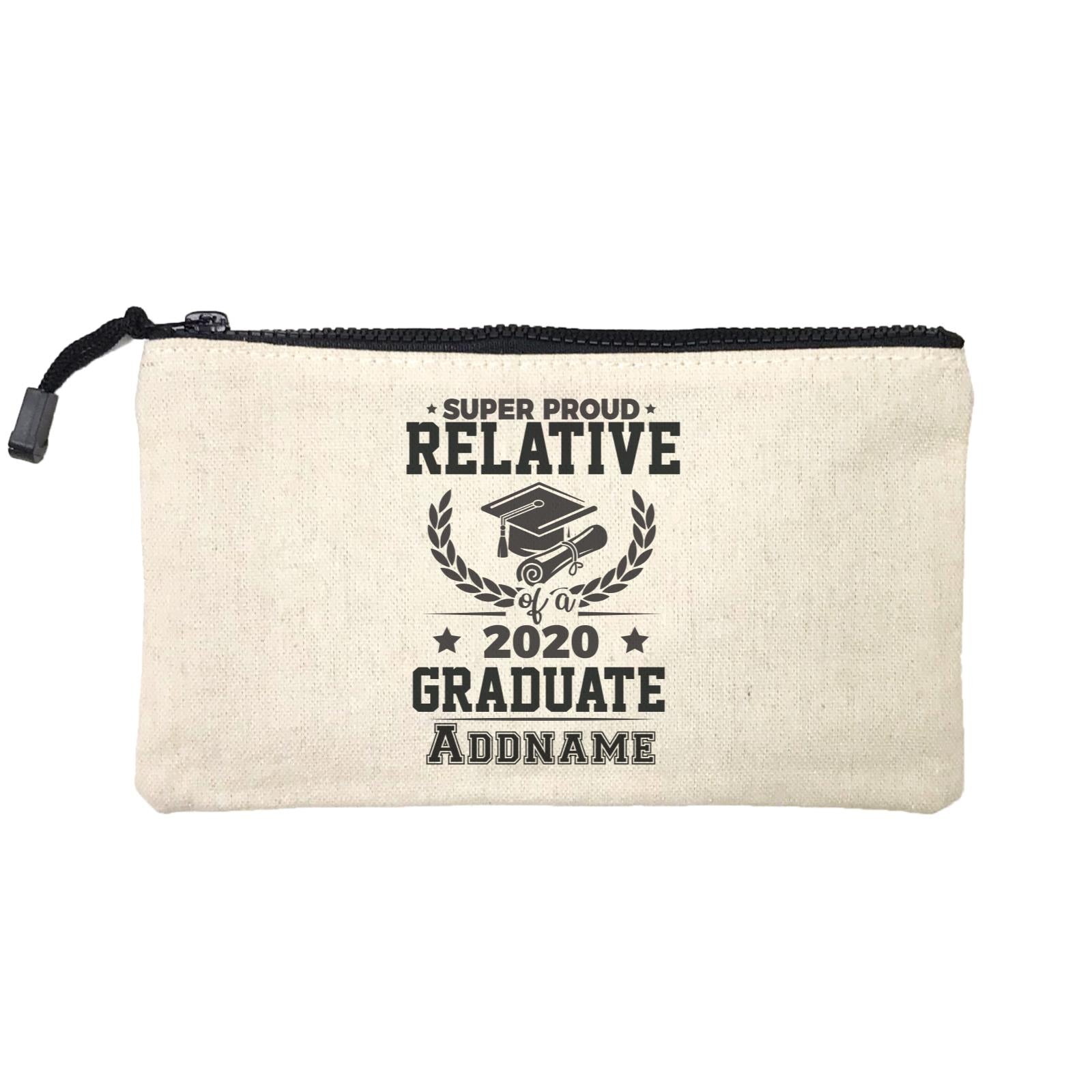 Graduation Series Super Proud Relatives of a Graduate Mini Accessories Stationery Pouch