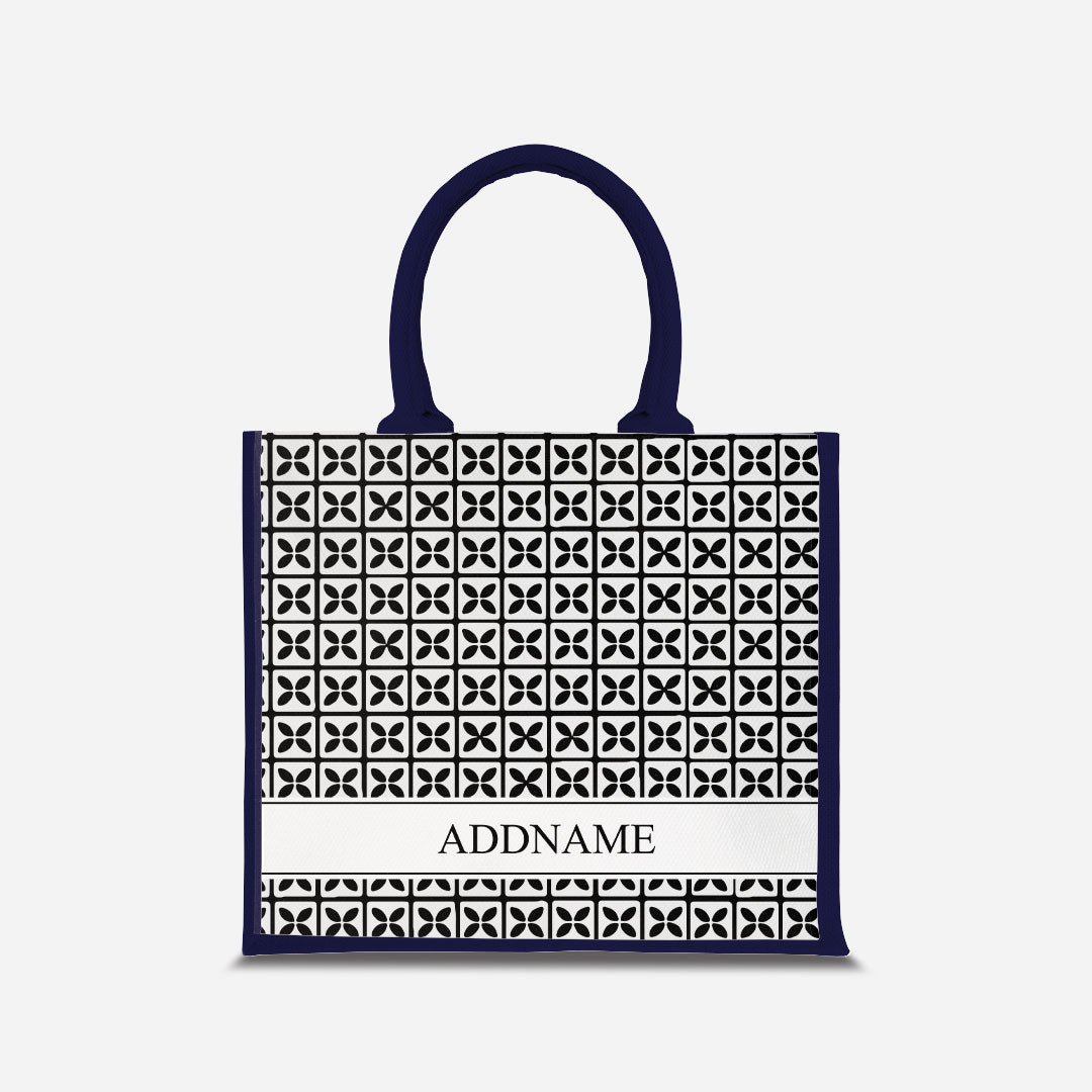 Kedah Rumaysa Jute Bag - Black