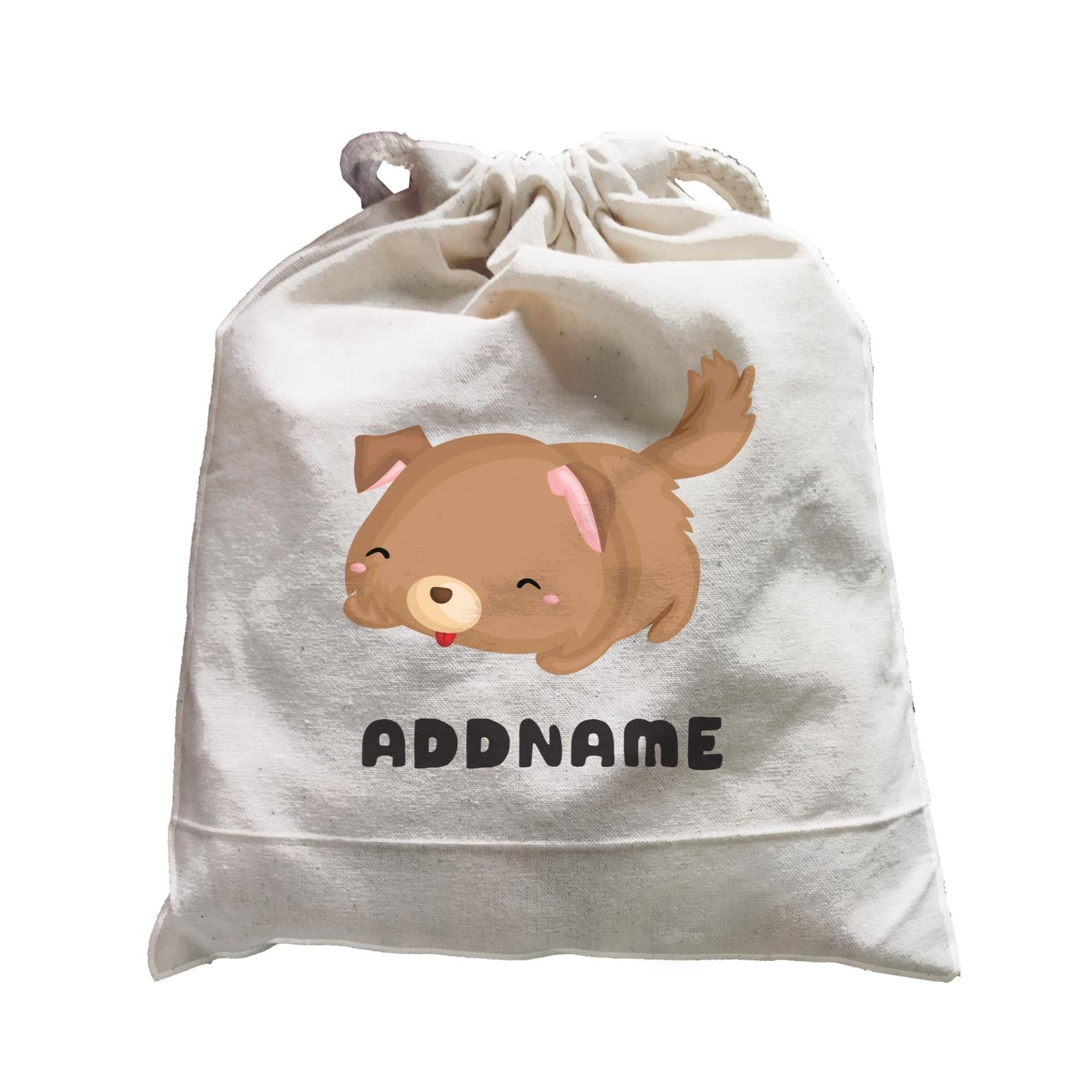 Birthday Friendly Animals Happy Sleeping Dog Addname Satchel